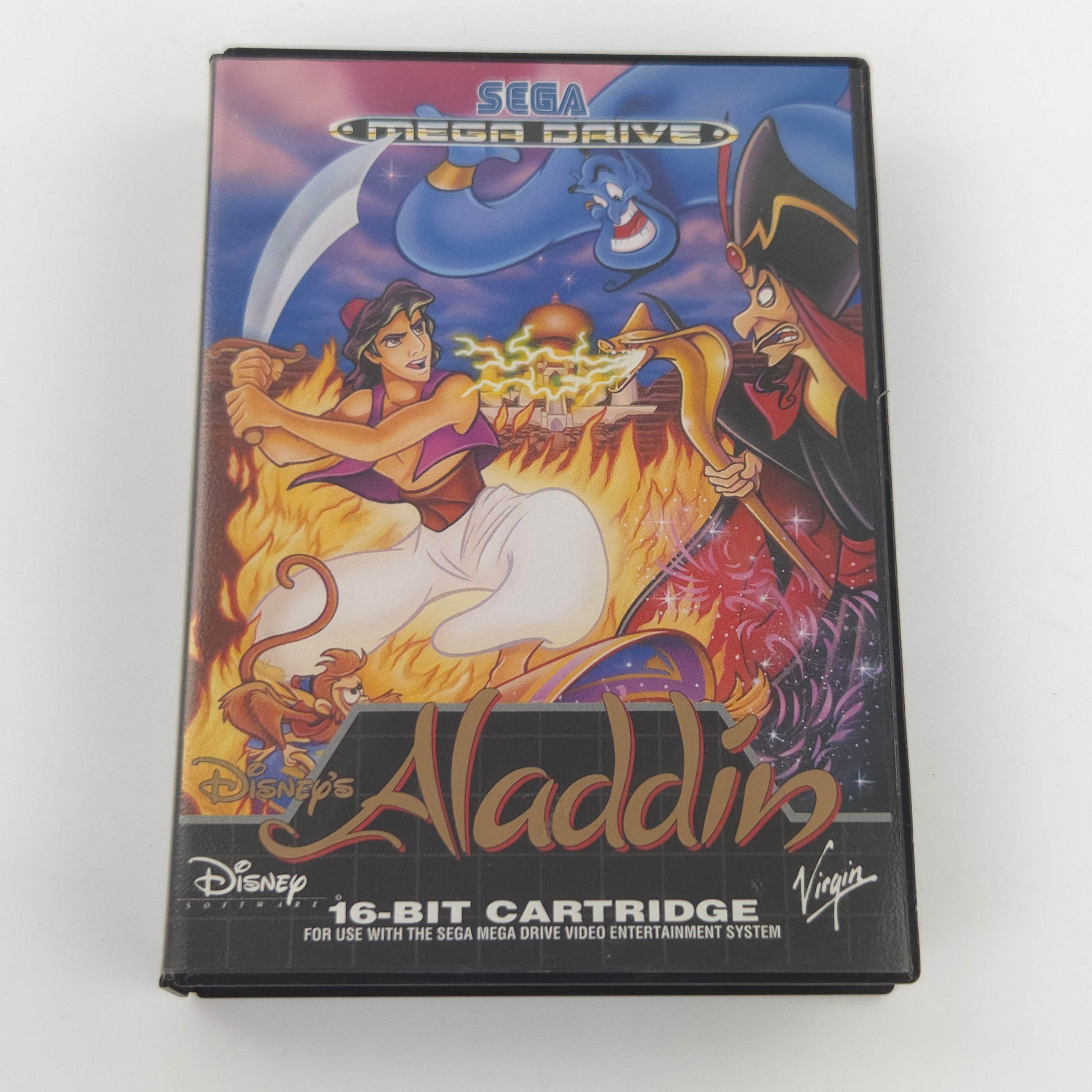 Sega Mega Drive Spiel Disney Aladdin MD OVP CIB PAL EUR