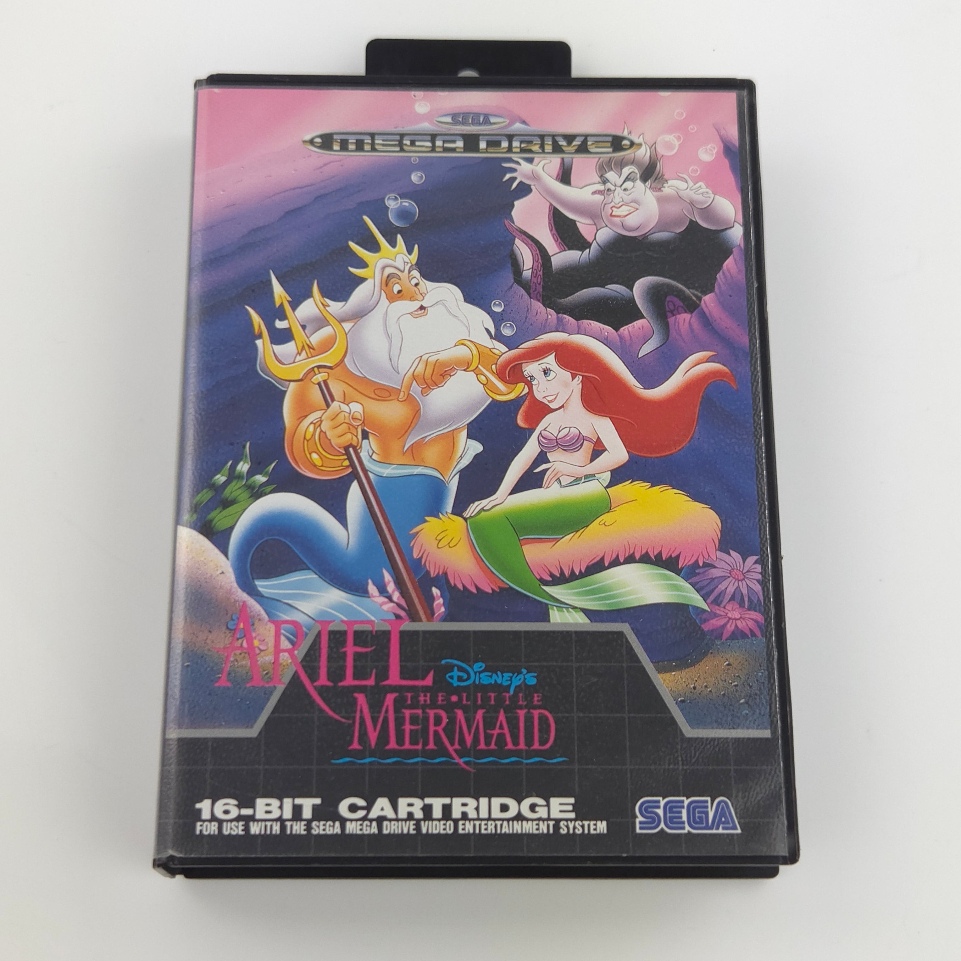 Sega Mega Drive Spiel – Disneys Ariel The Little Mermaid OVP
