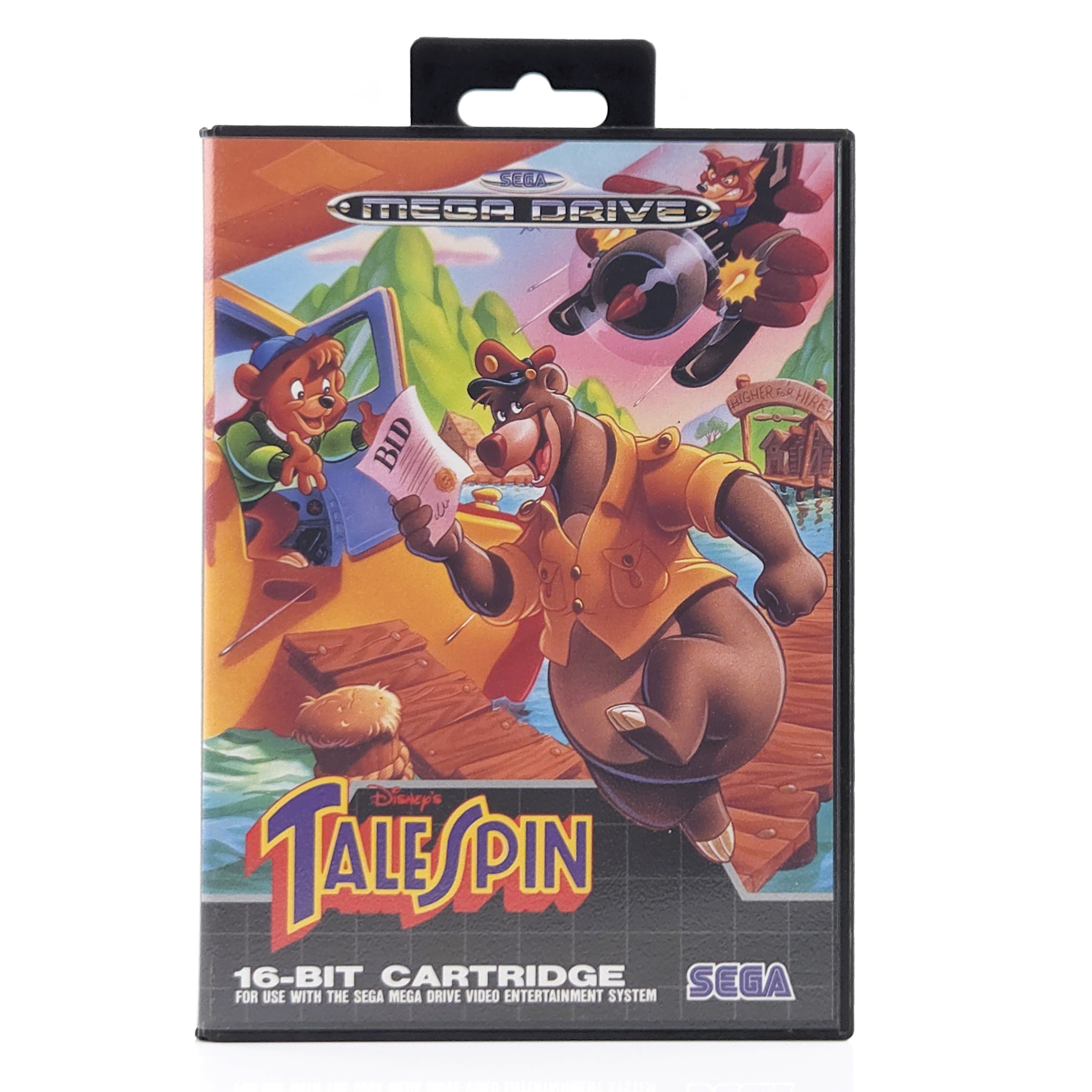 Sega Mega Drive Spiel – Disneys Tale Spin OVP PAL CIB