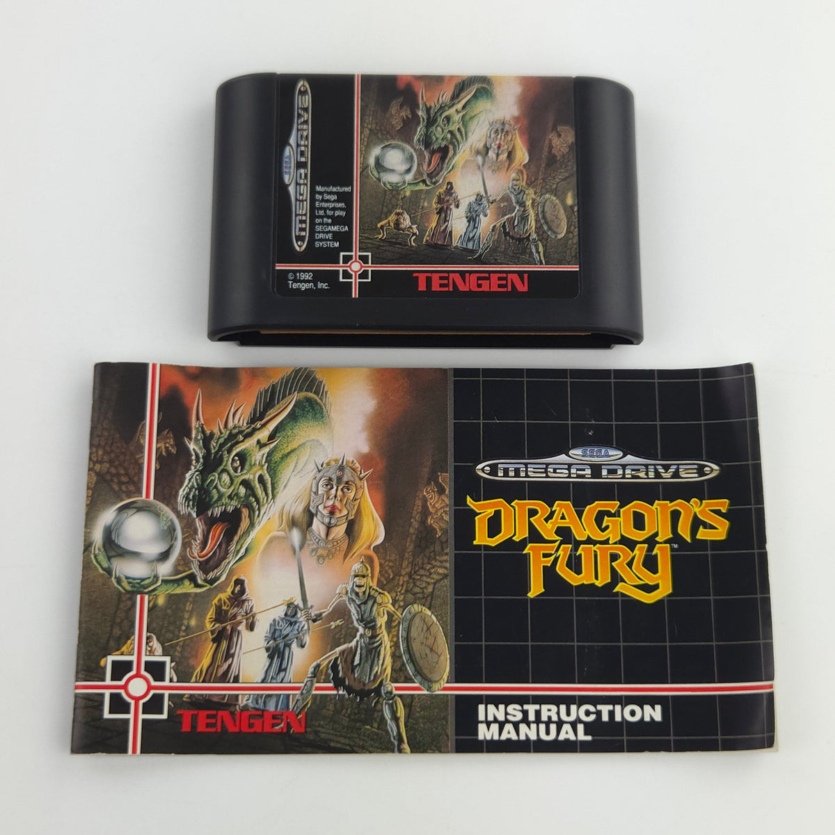 Sega Mega Drive Spiel Dragons Fury OVP PAL