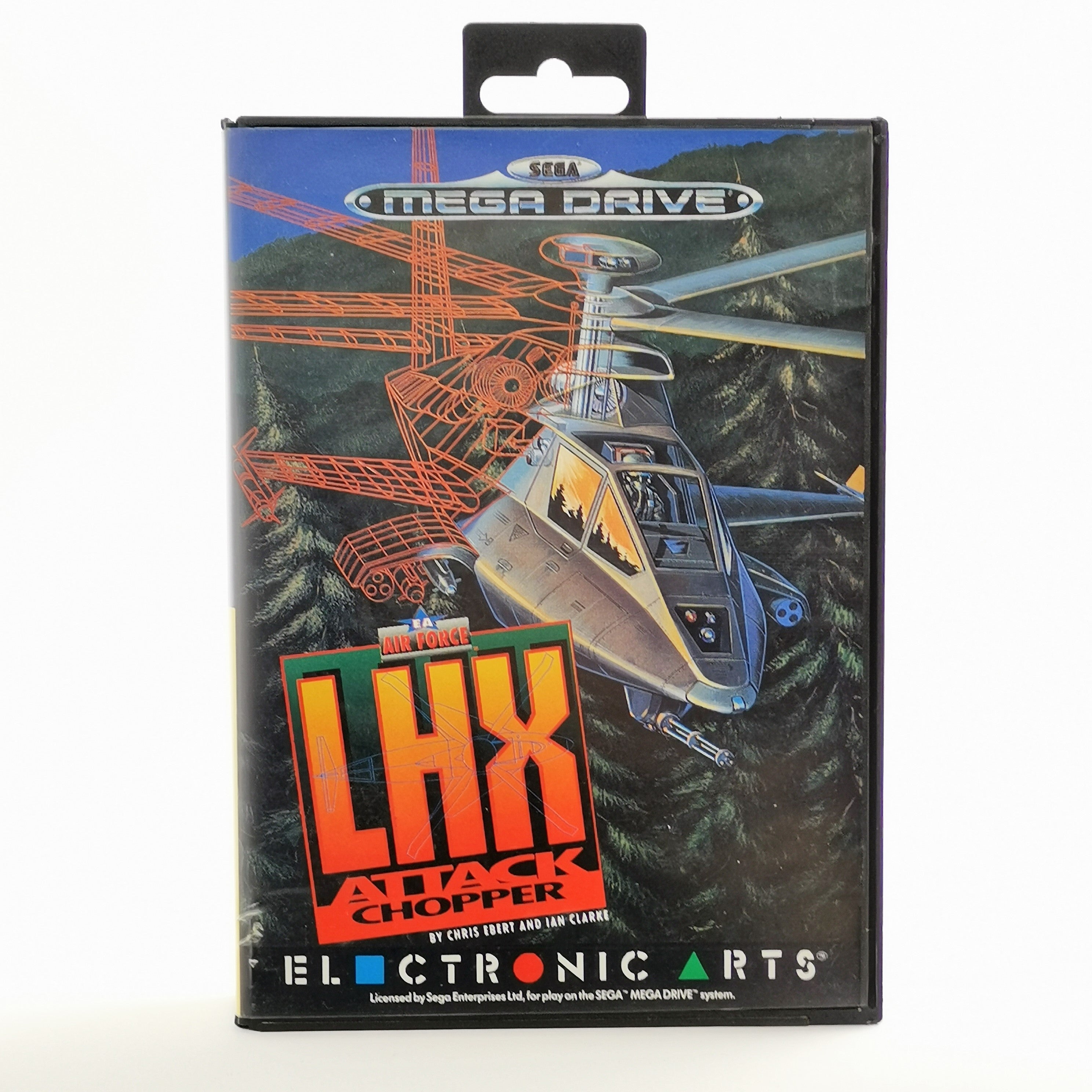 Sega Mega Drive Spiel – Air Force LHX Attack Chopper OVP