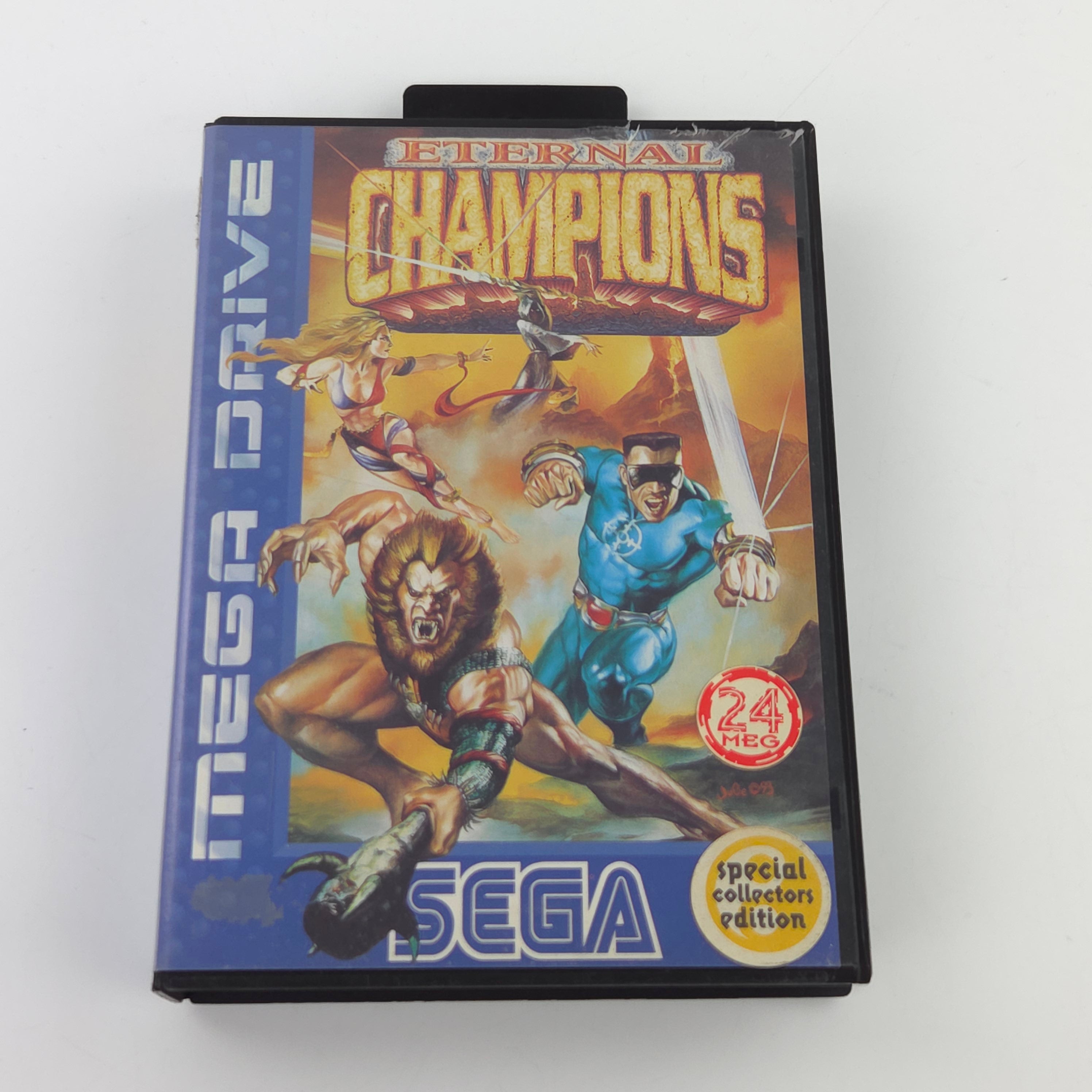Sega Mega Drive Spiel: Eternal Champions - MD OVP CIB (PAL EUR)