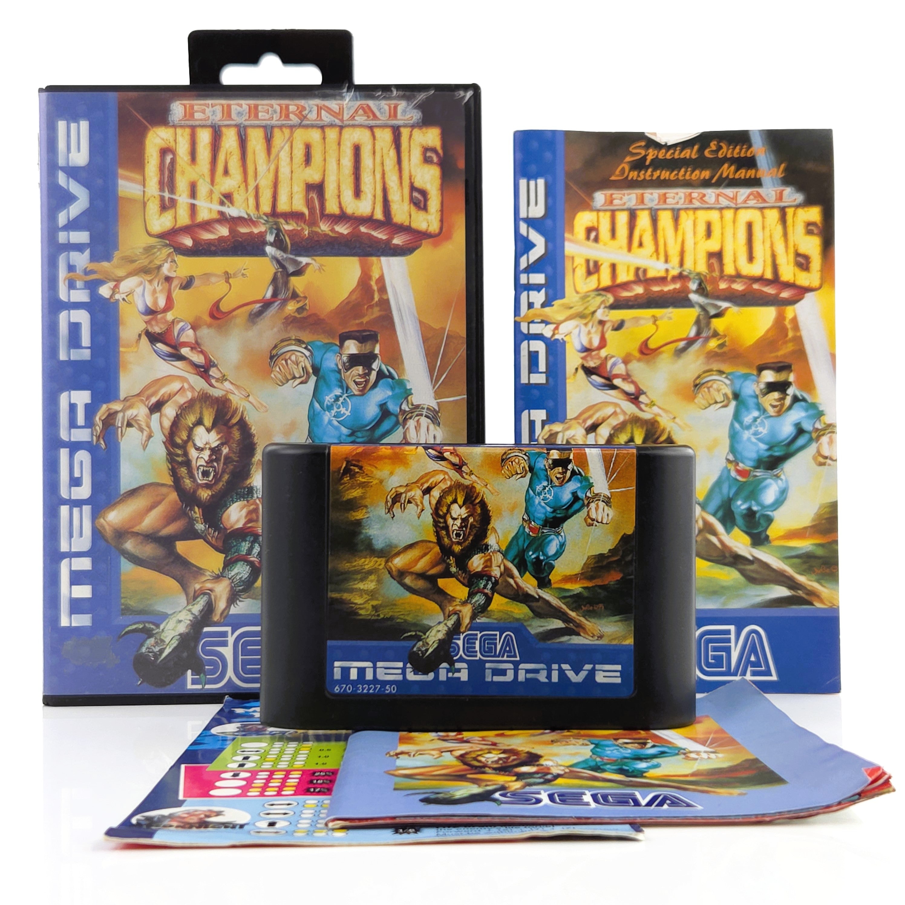 Sega Mega Drive Spiel: Eternal Champions - MD OVP CIB (PAL EUR)