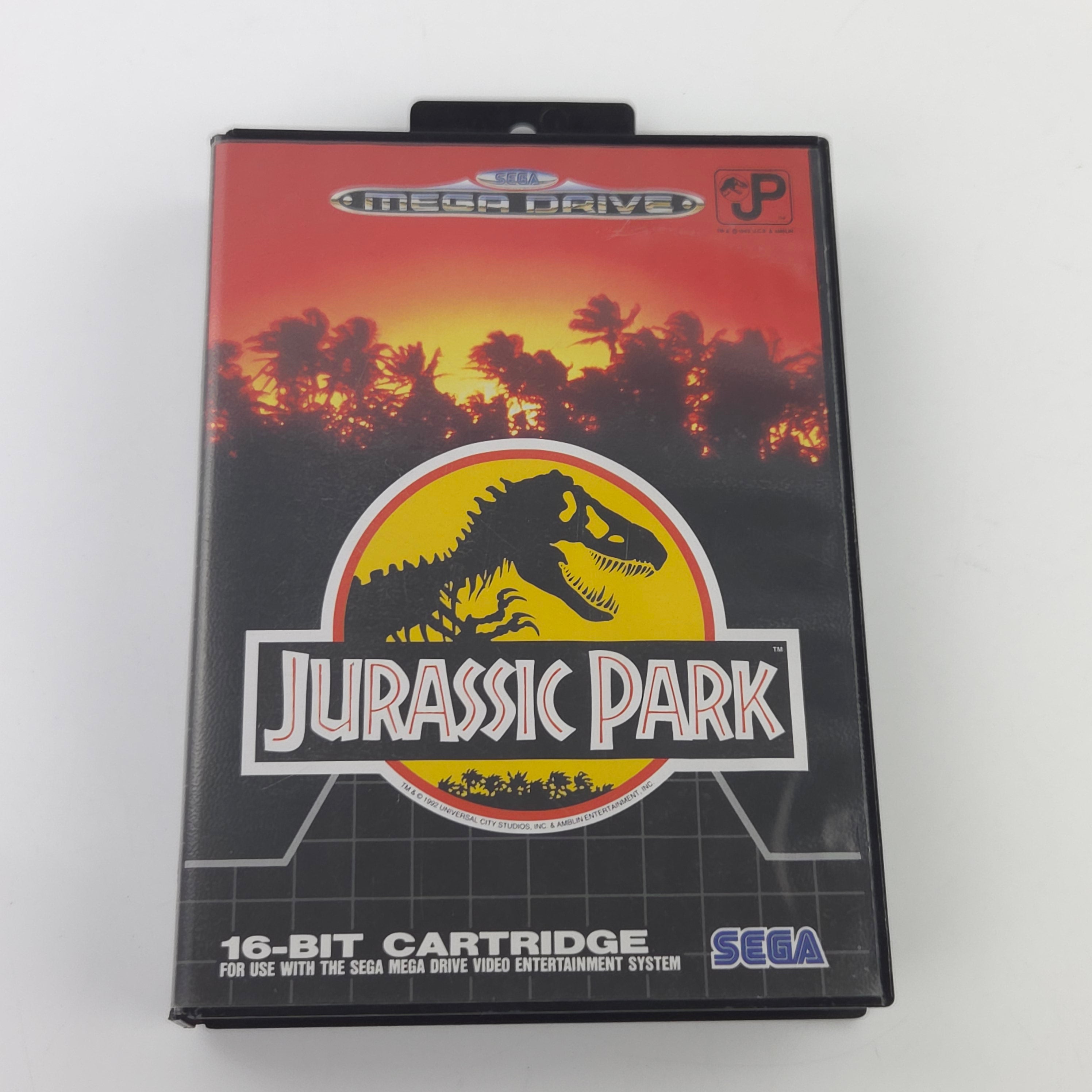 Sega Mega Drive Spiel Jurassic Park MD OVP CIB PAL EUR