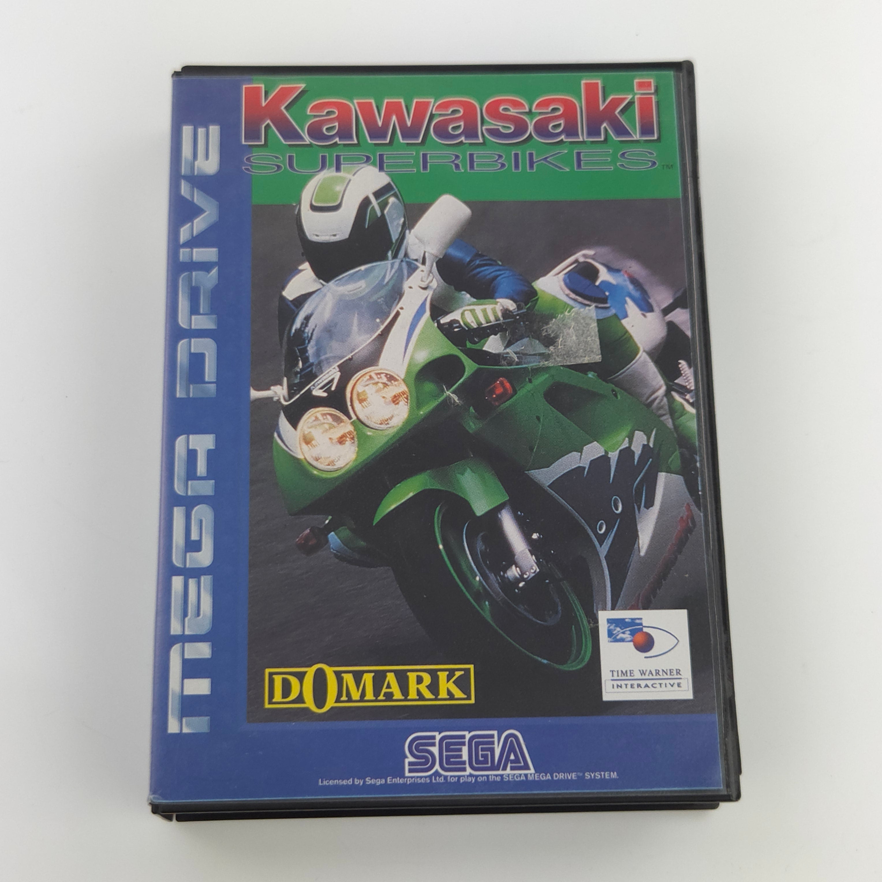 Sega Mega Drive Spiel – Kawasaki Superbikes (OVP PAL MD)