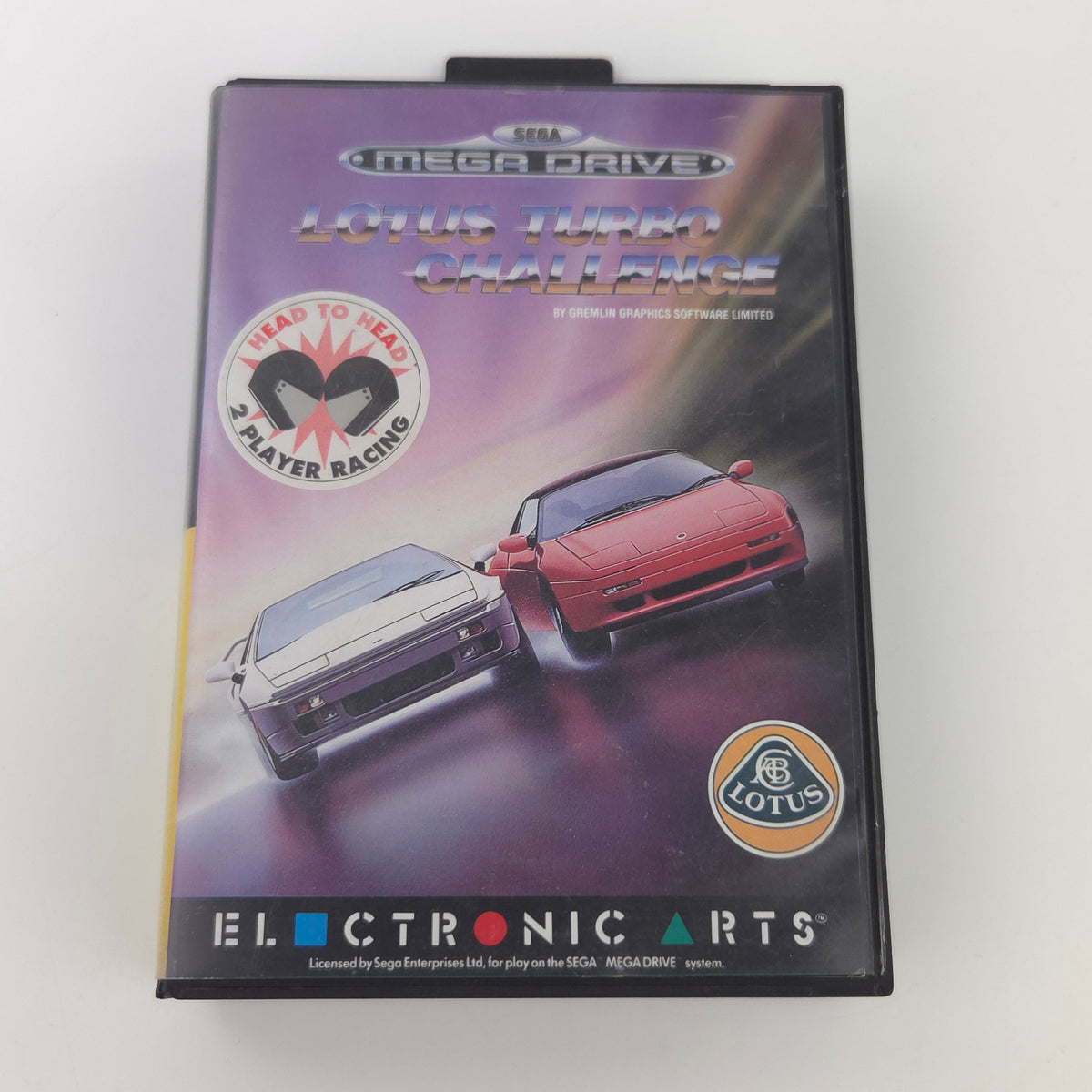Sega Mega Drive Spiel Lotus Turbo Challenge OVP