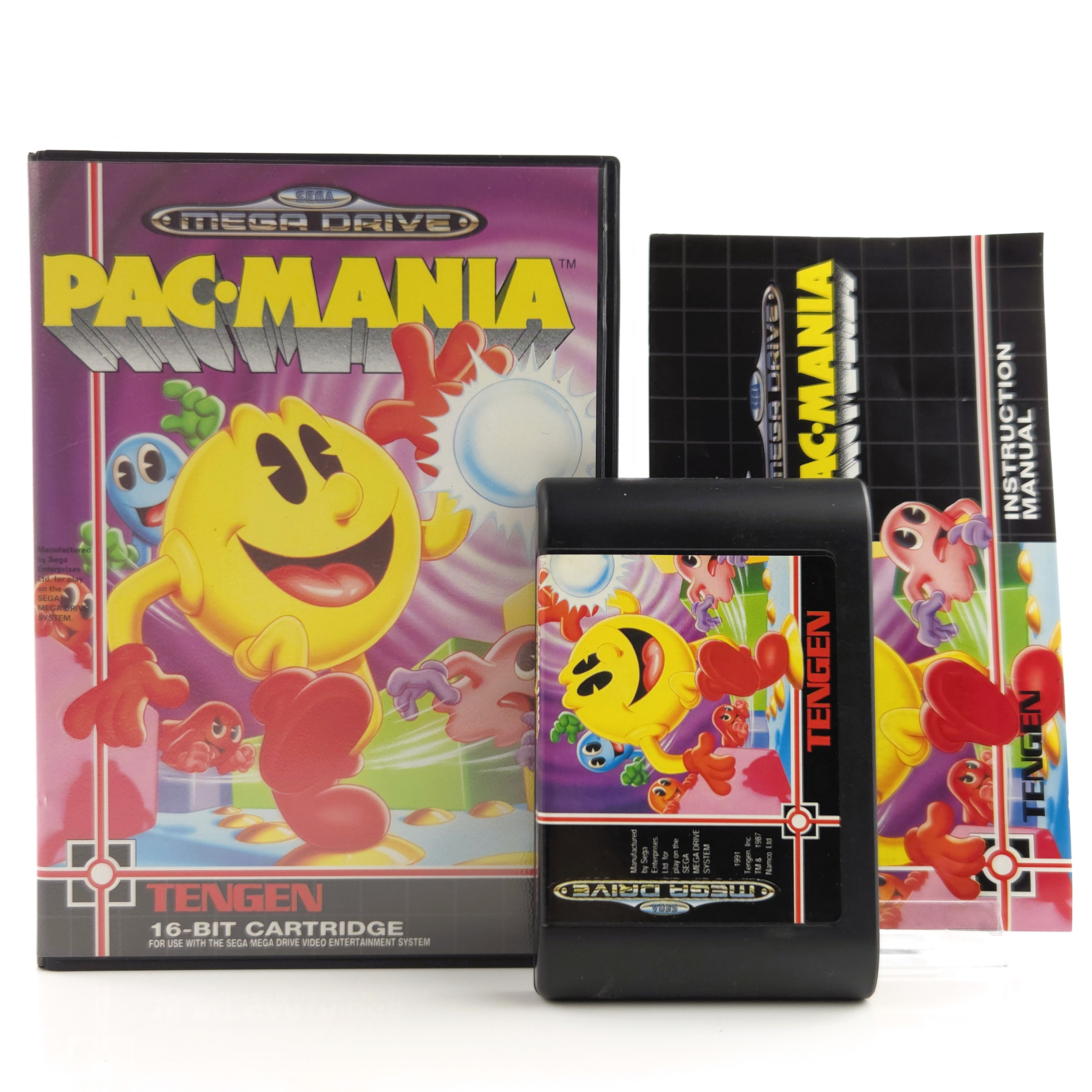 Sega Mega Drive Spiel – Pac-Mania Modul OVP PAL
