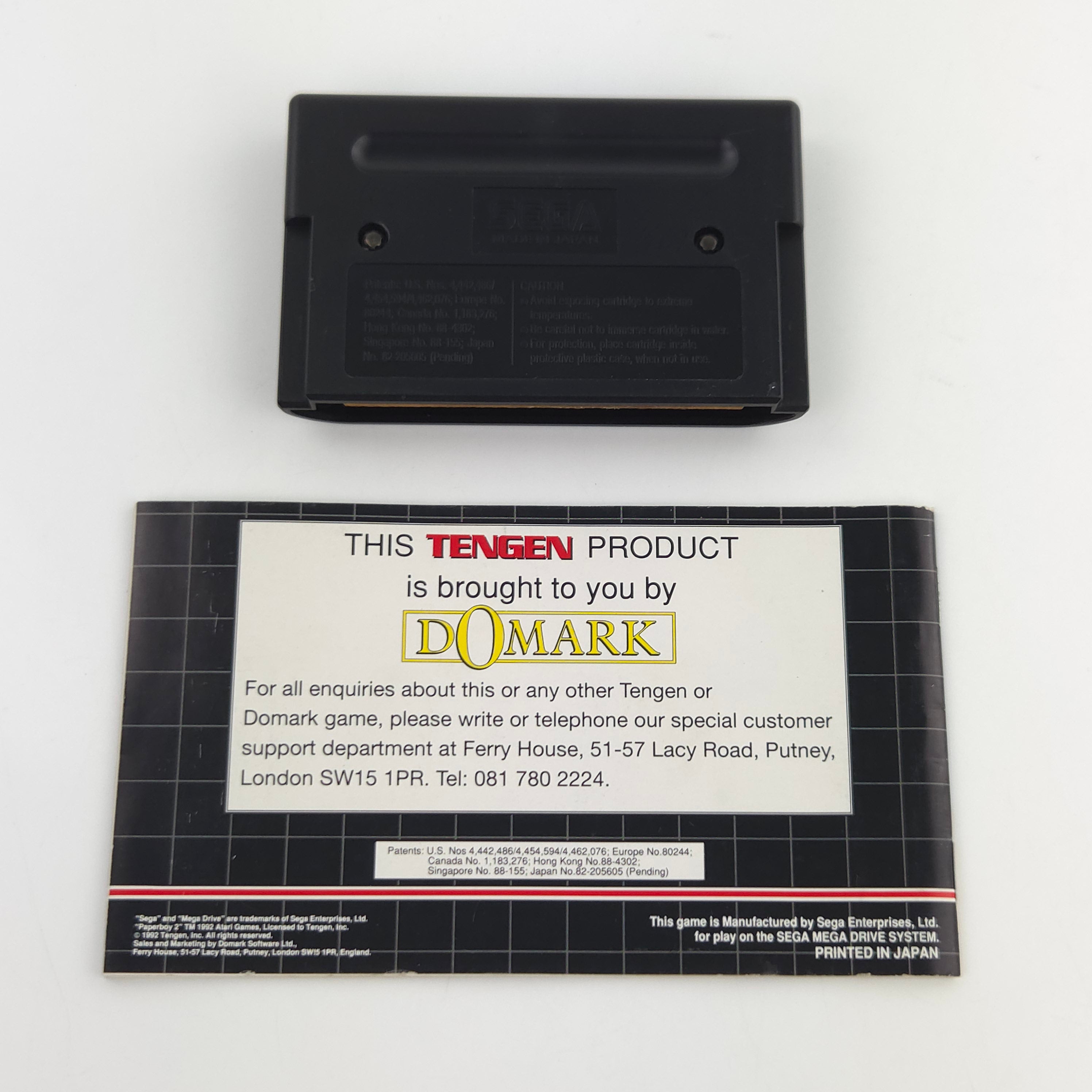 Sega Mega Drive Spiel Paperboy 2 MD OVP CIB PAL Tengen
