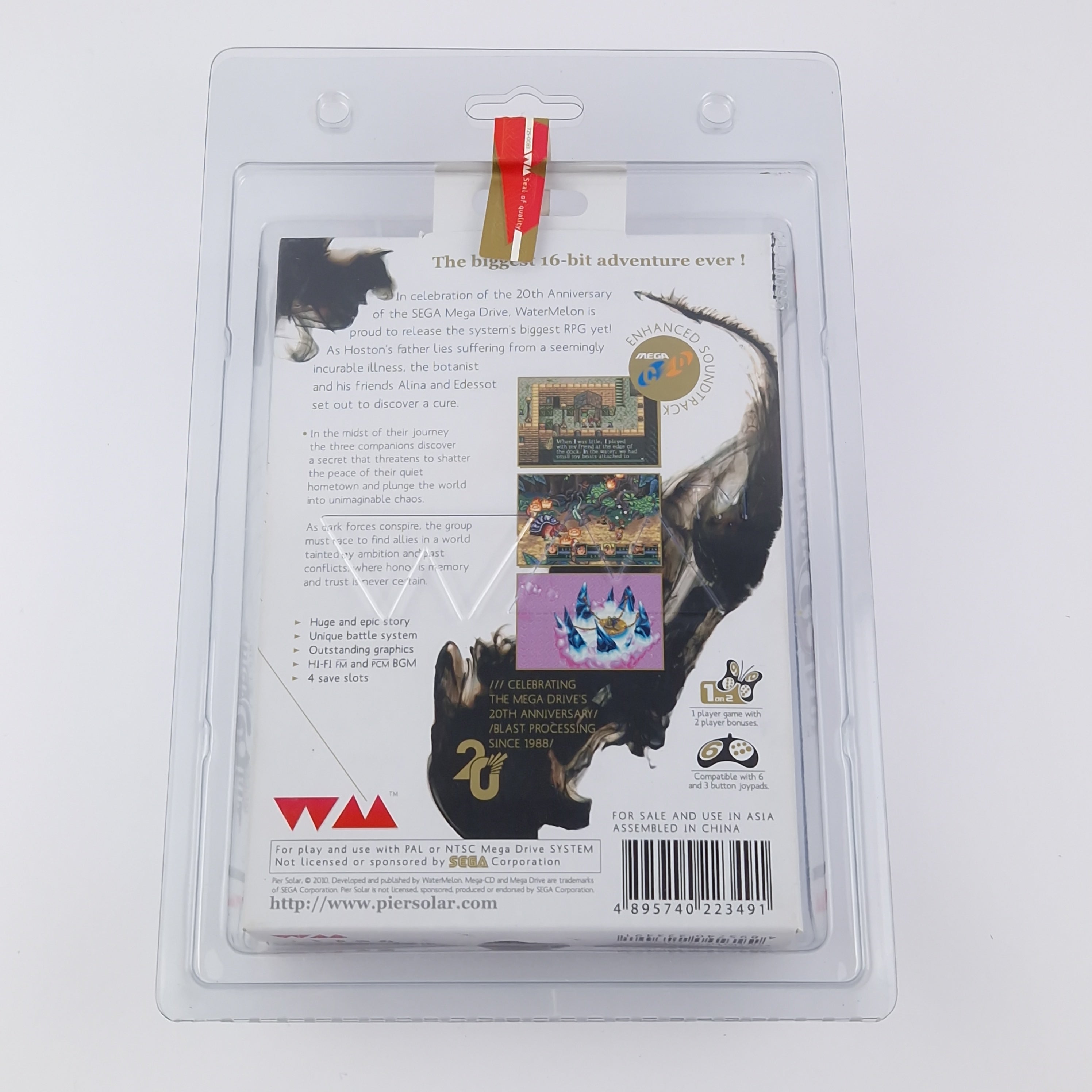 Sega Mega Drive Spiel – Pier Solar and the Great Architects OVP