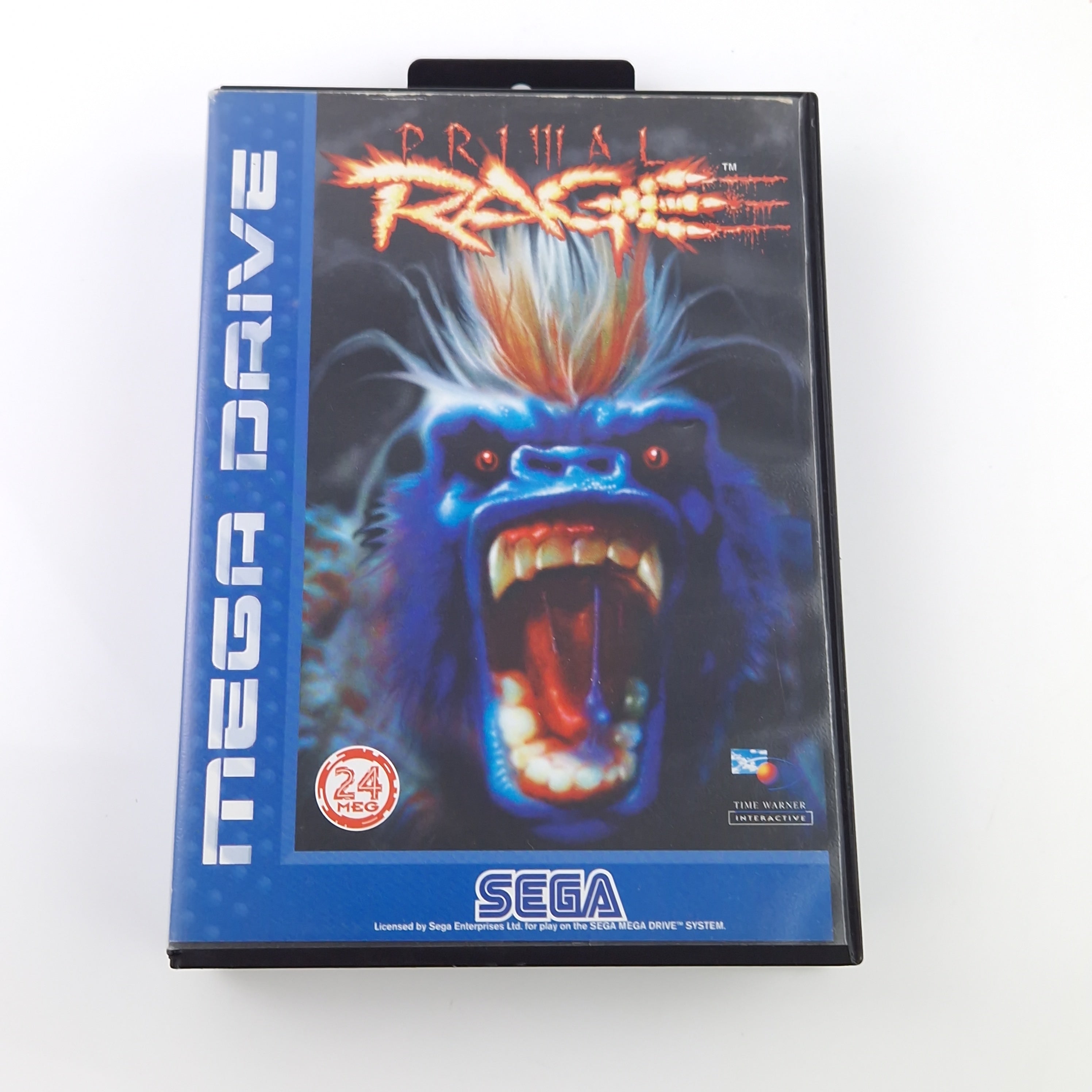 Sega Mega Drive Spiel – Primal Rage MD Cartridge OVP PAL
