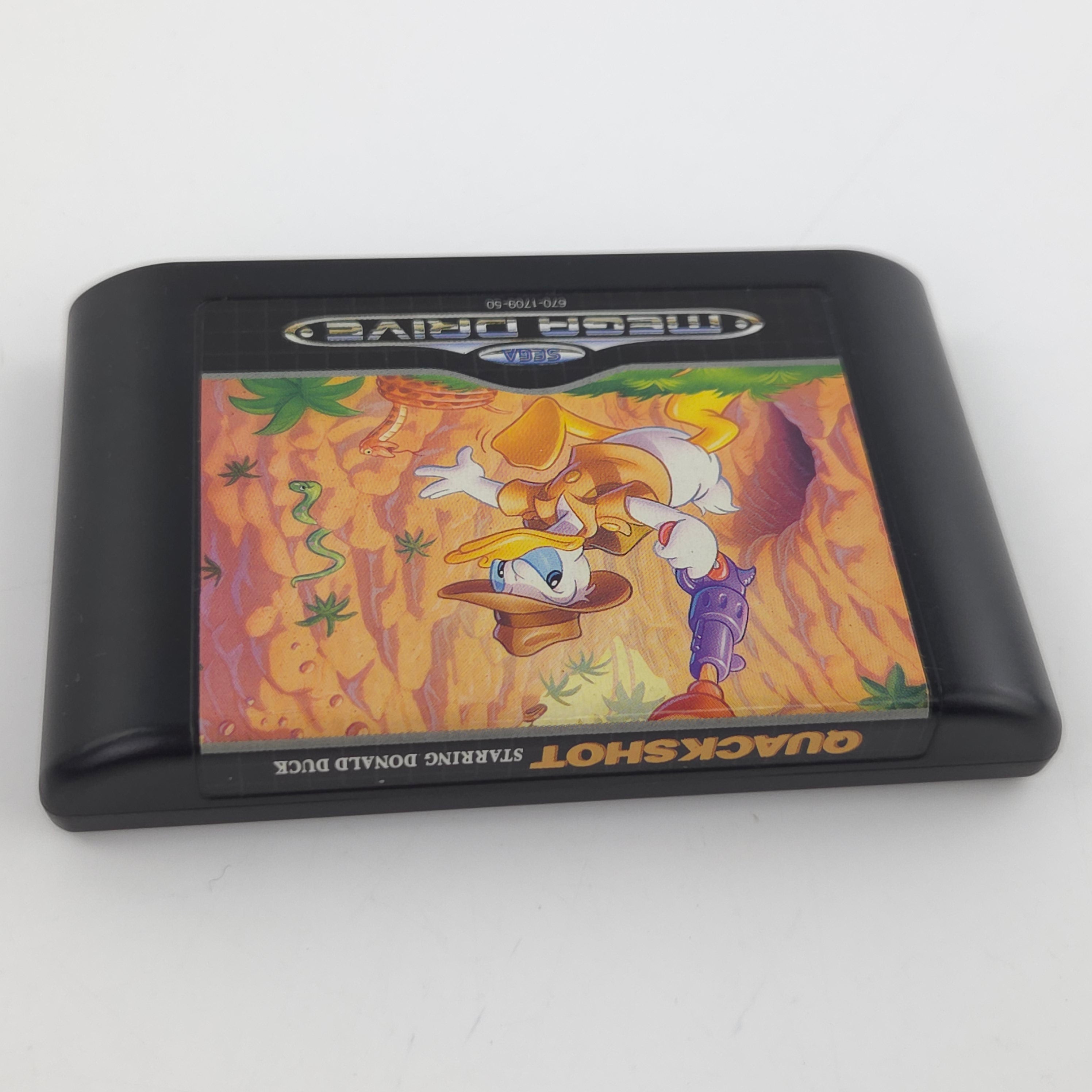Sega Mega Drive Spiel Quackshot Donald Duck MD OVP PAL