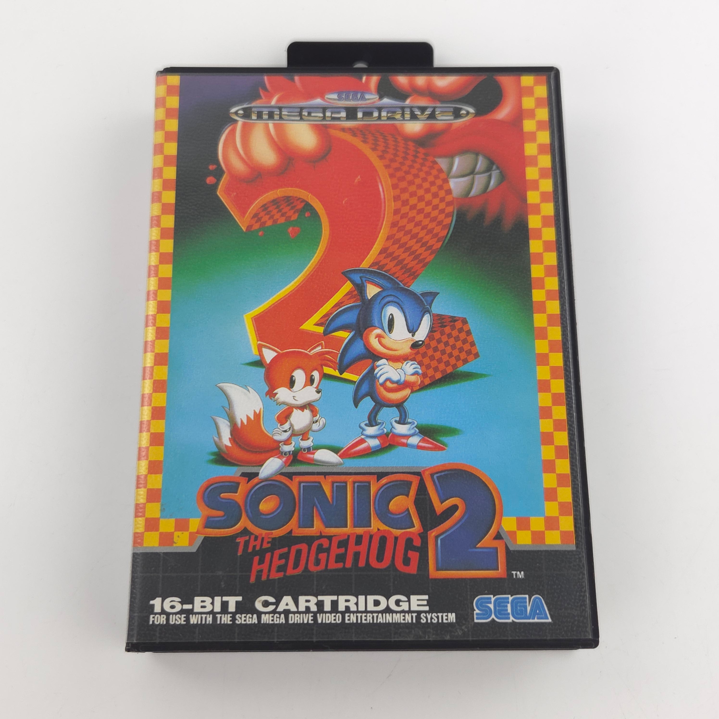 Mega Drive Spiel – Sonic The Hedgehog 2 Modul OVP PAL