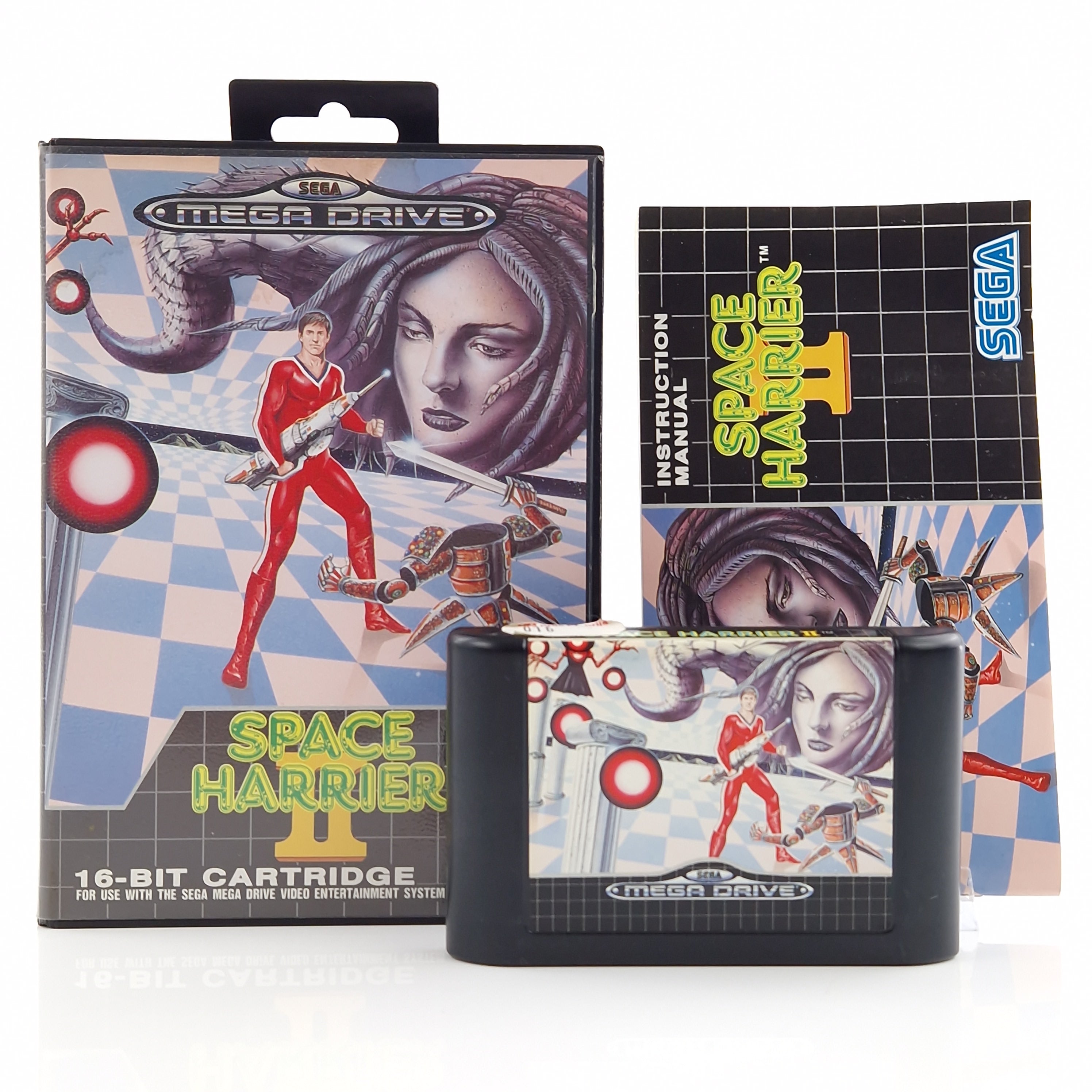 Sega Mega Drive Spiel – Space Harrier II MD OVP PAL