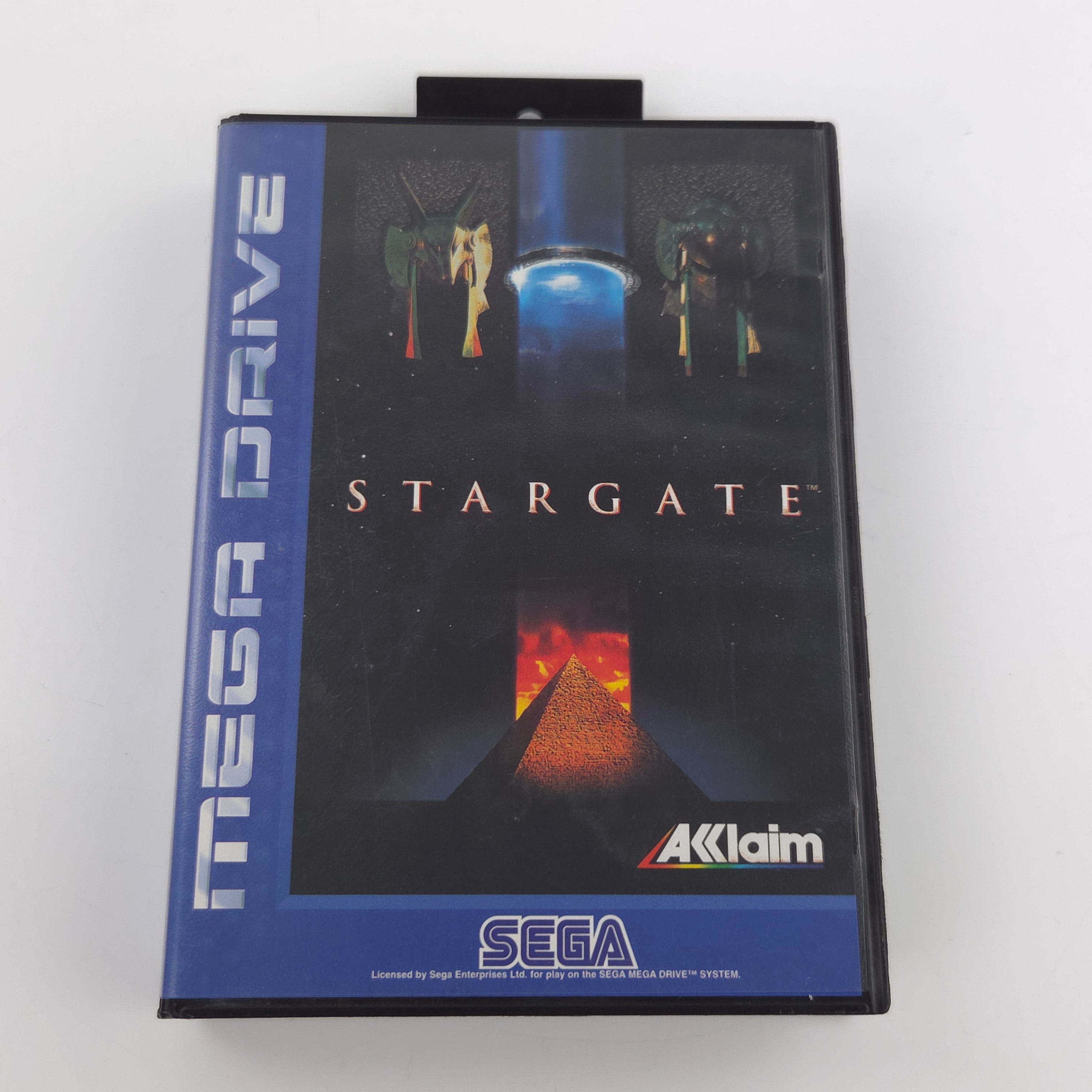 Mega Drive Spiel Stargate MD OVP CIB PAL EUR Acclaim