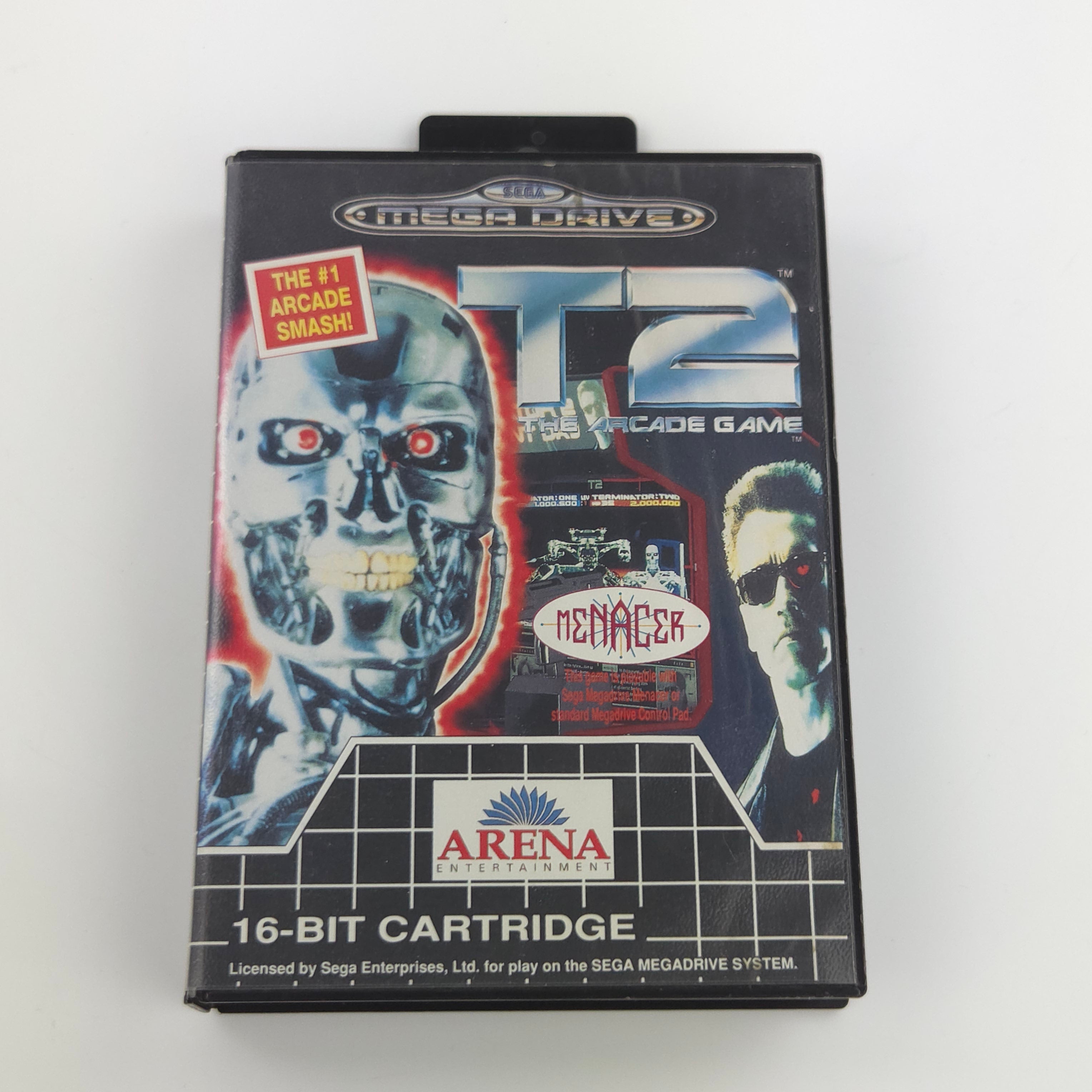 Sega Mega Drive Spiel – T2 The Arcade Game OVP PAL MD