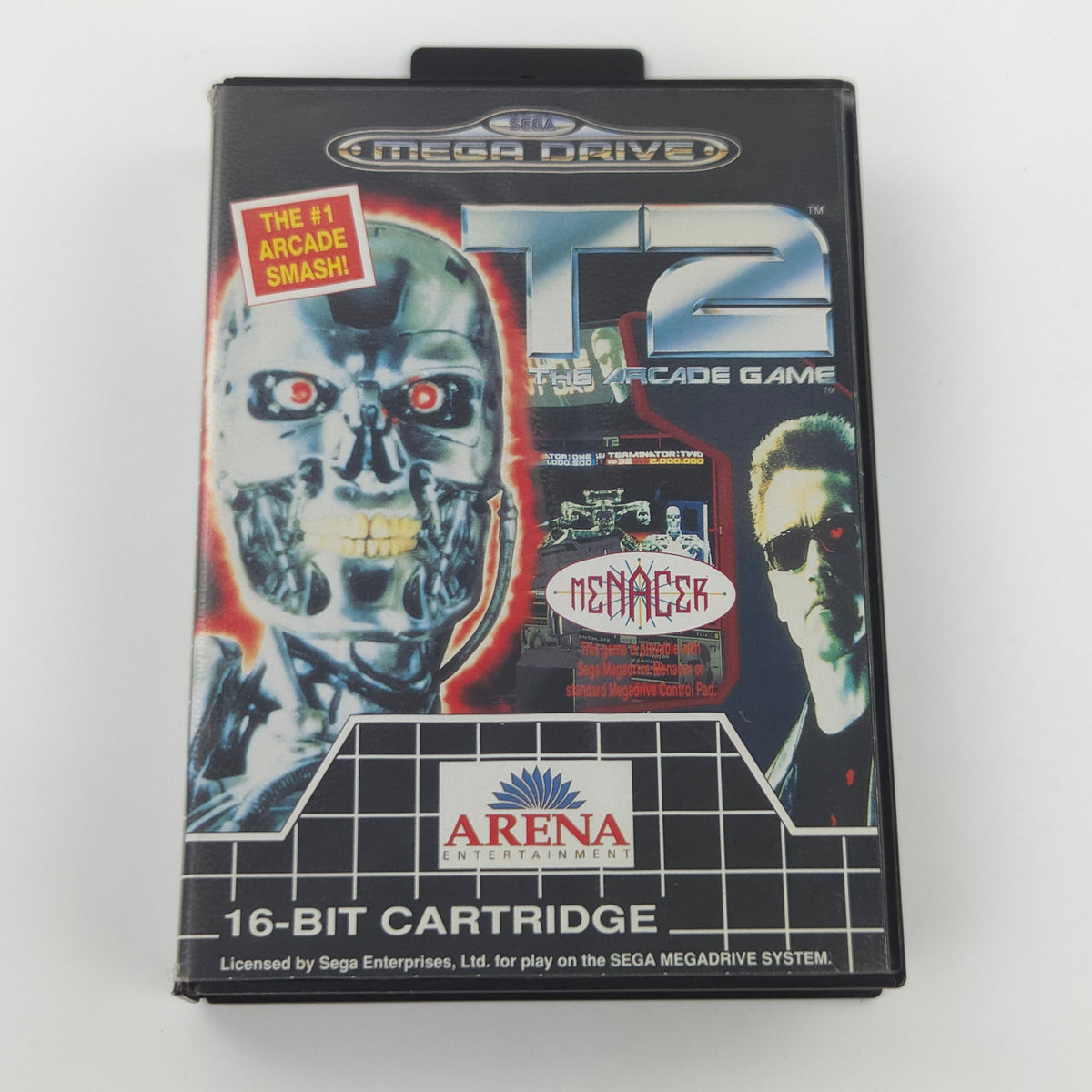 Sega Mega Drive Spiel T2 Terminator OVP PAL