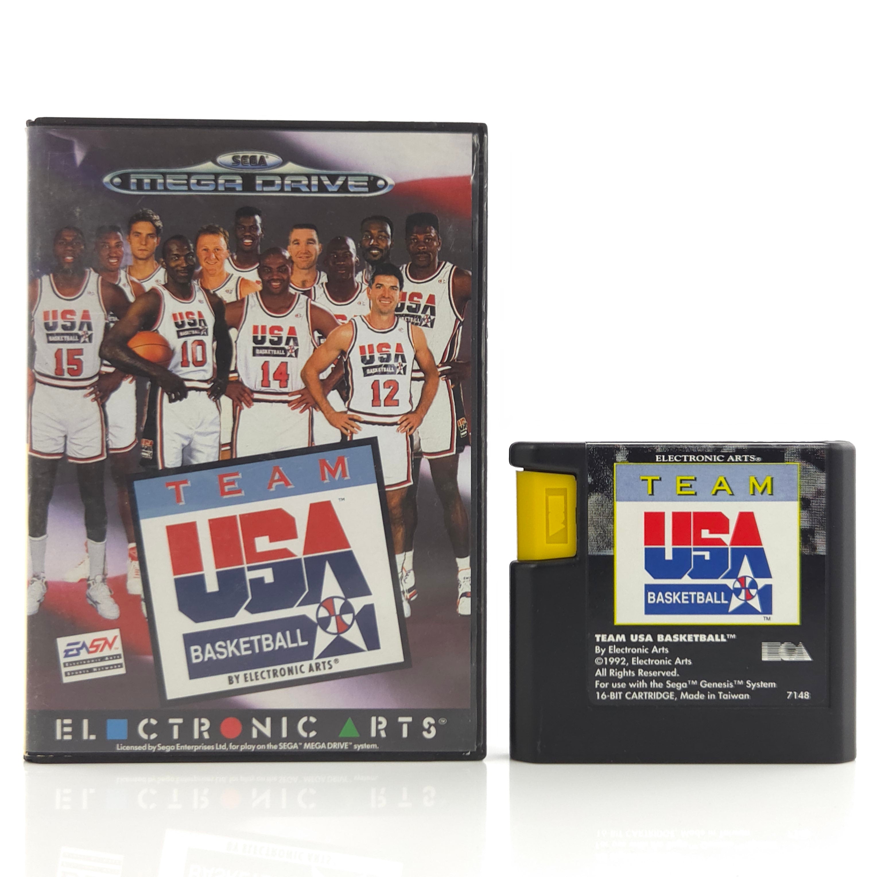 Sega Mega Drive Spiel – Team USA Basketball OVP PAL MD