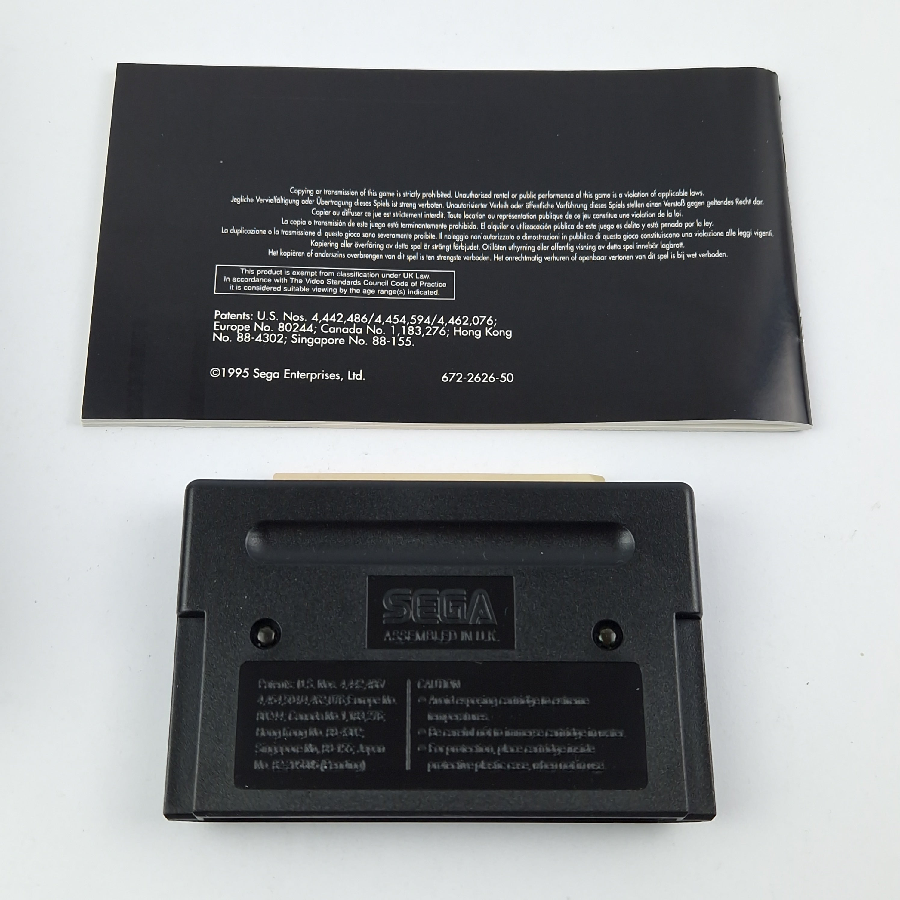 Sega Mega Drive Spiel – The Ooze CIB OVP PAL