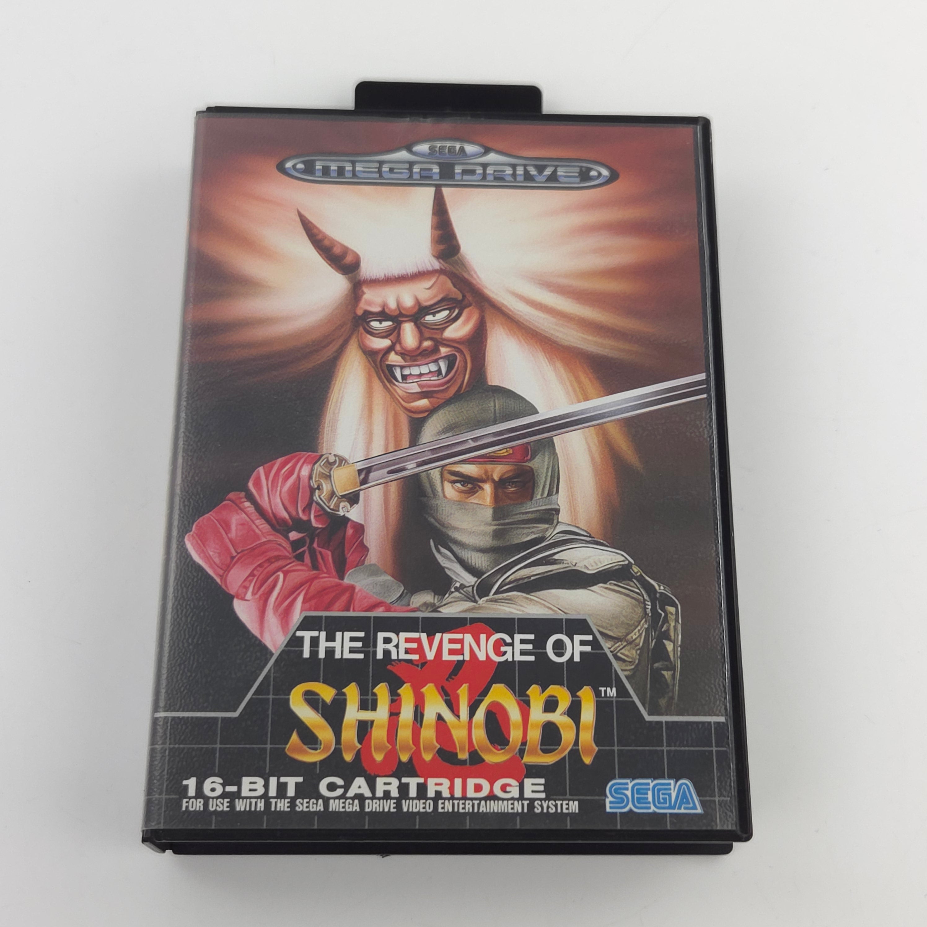 Mega Drive Spiel The Revenge of Shinobi MD OVP PAL EUR