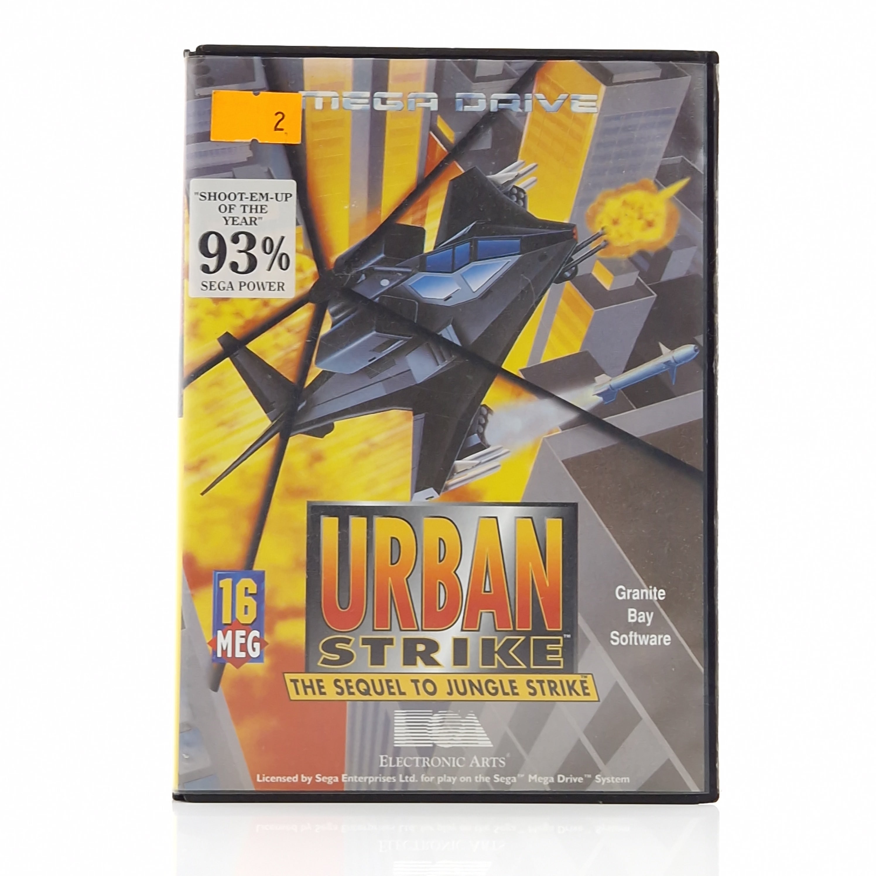 Sega Mega Drive Spiel – Urban Strike the Sequel (PAL OVP)