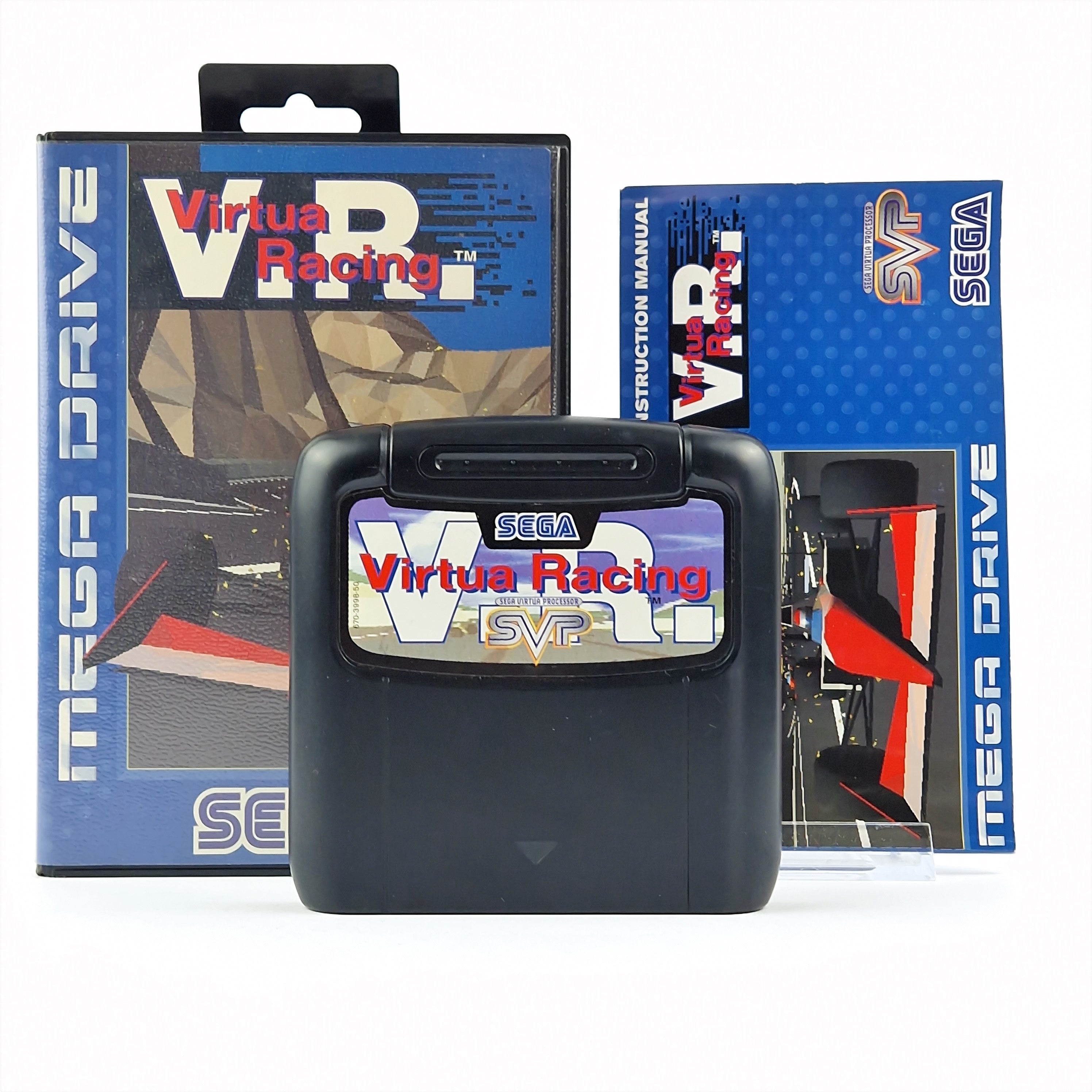 Sega Mega Drive Spiel – Virtua Racing OVP PAL Modul