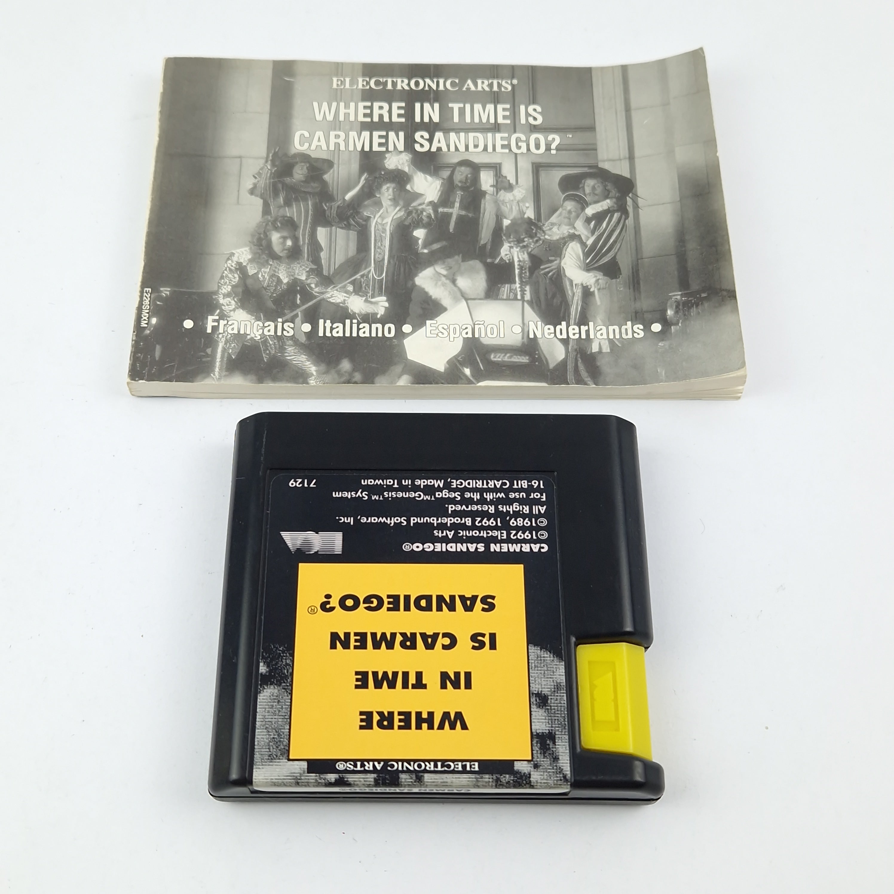 Sega Mega Drive Spiel – Where in the World is Carmen (PAL OVP)