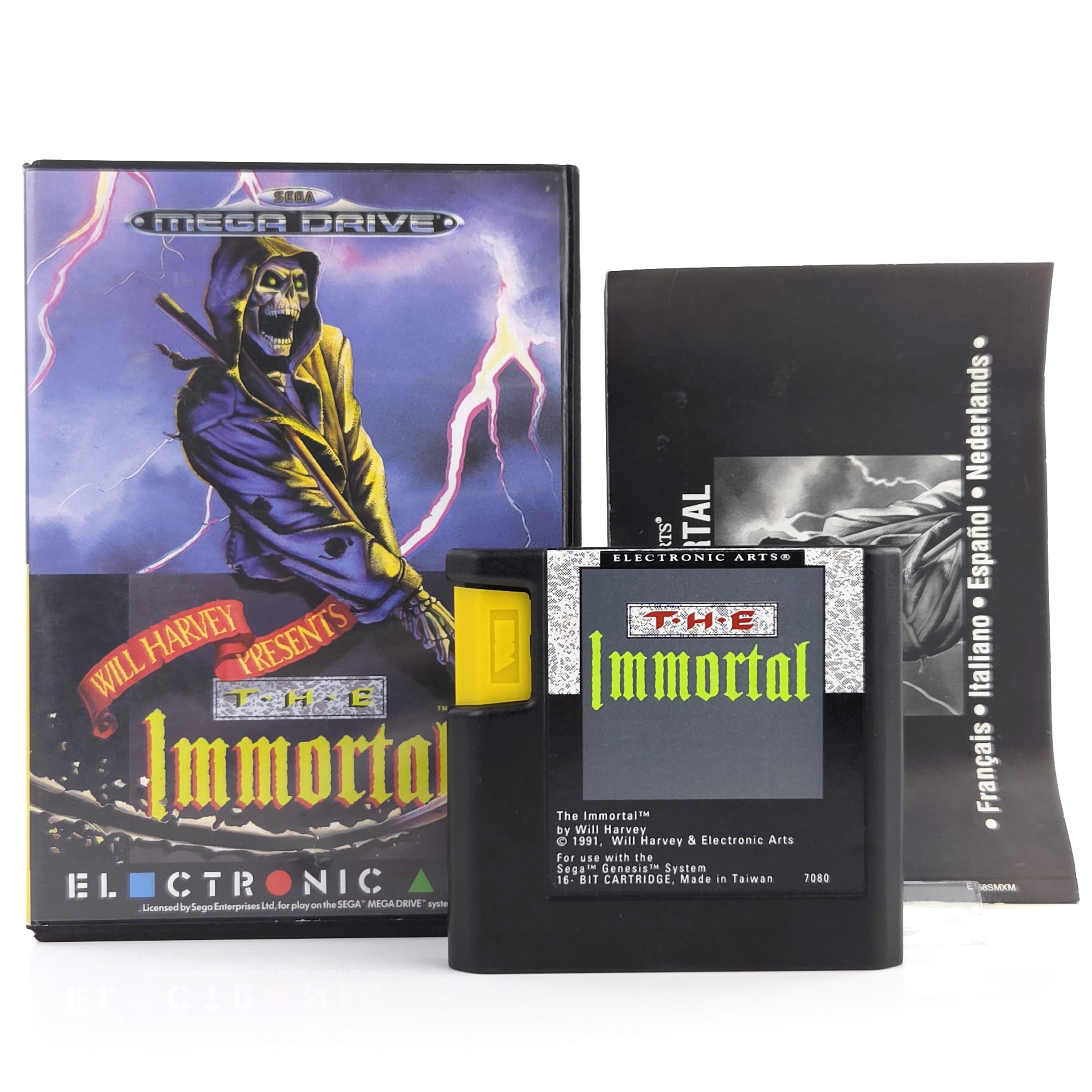 Mega Drive Spiel The Immortal MD OVP PAL EUR