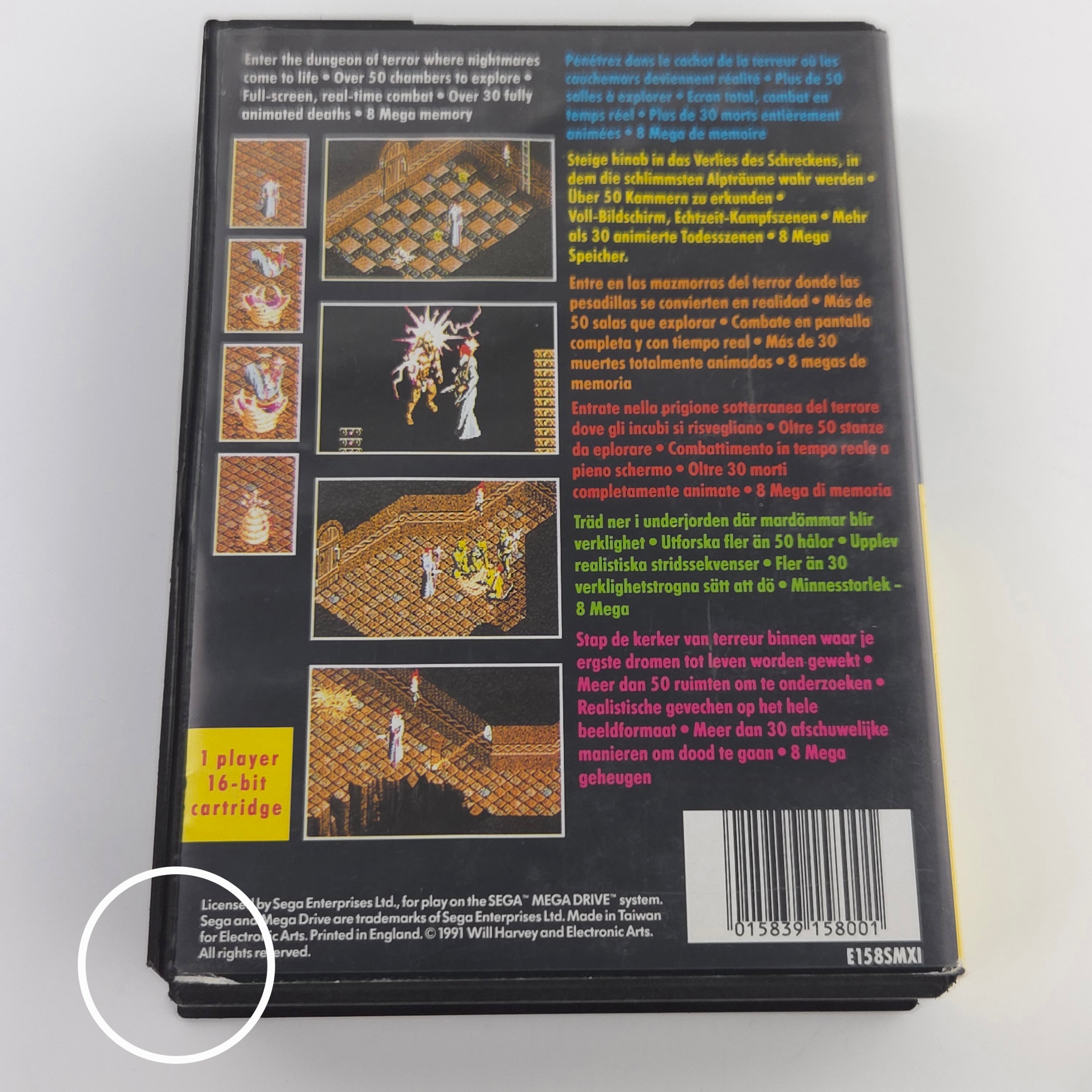 Mega Drive Spiel The Immortal MD OVP PAL EUR
