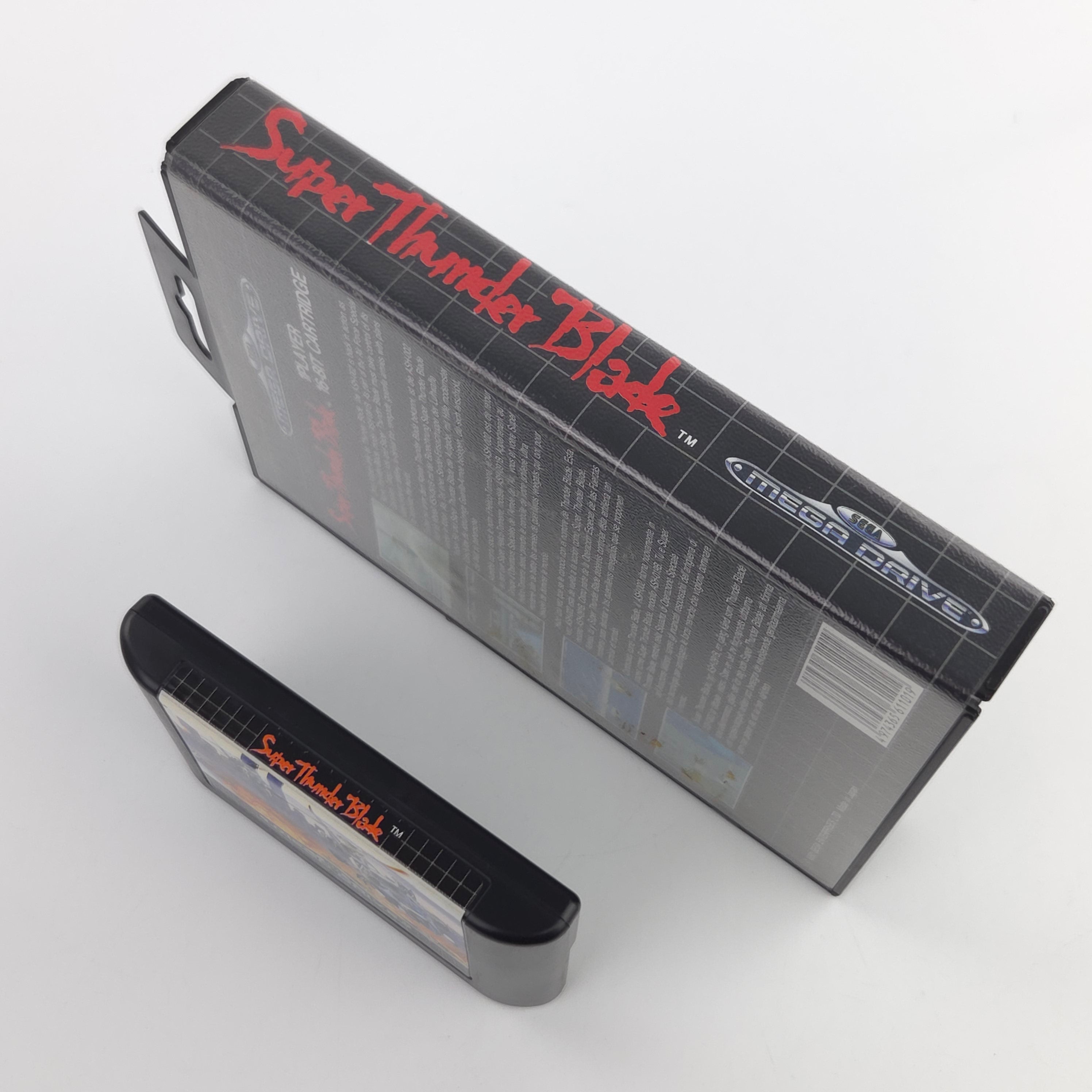 Sega Mega Drive Spiel Super Thunder Blade Modul OVP PAL