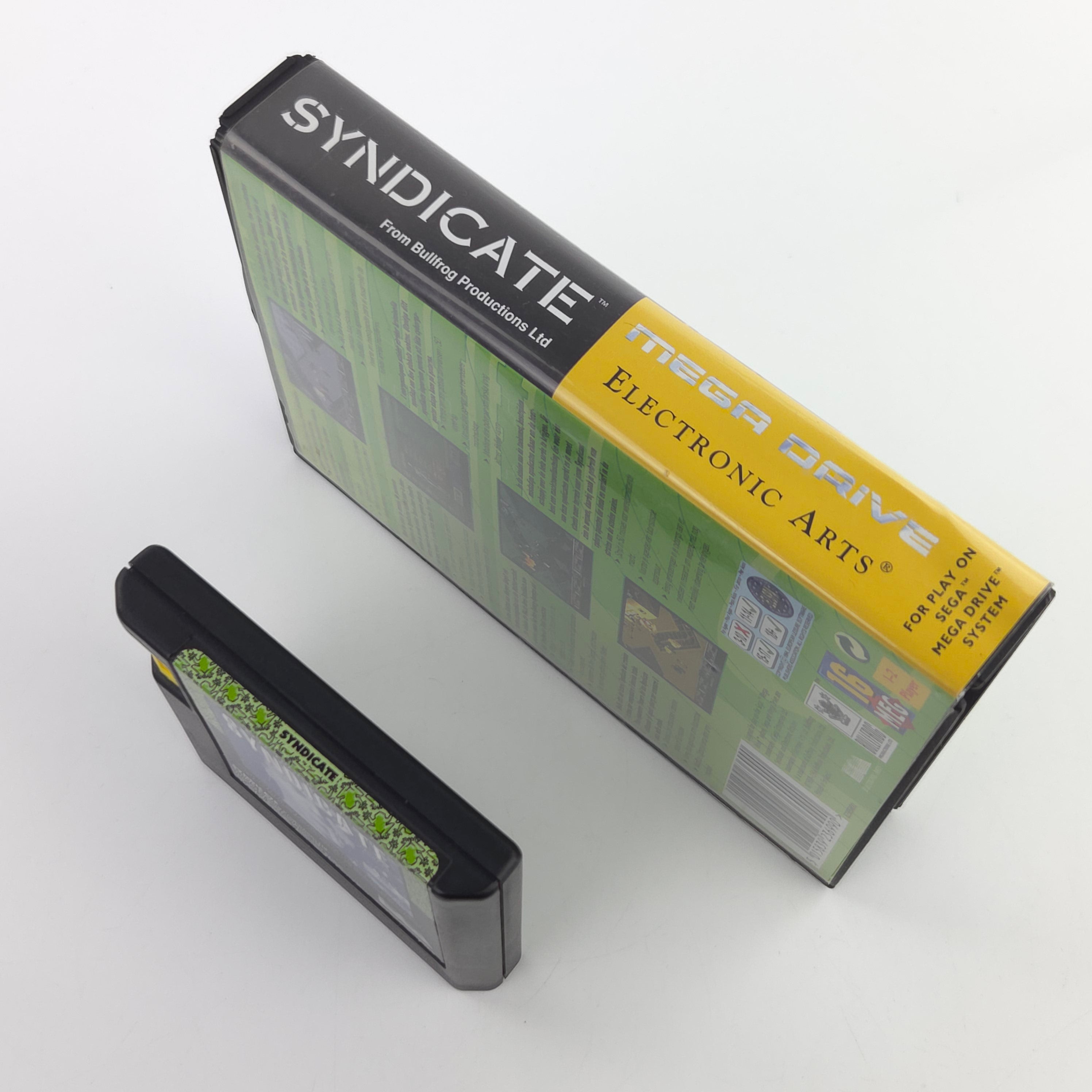 Sega Mega Drive: Syndicate - Modul Anleitung OVP (PAL EUR)