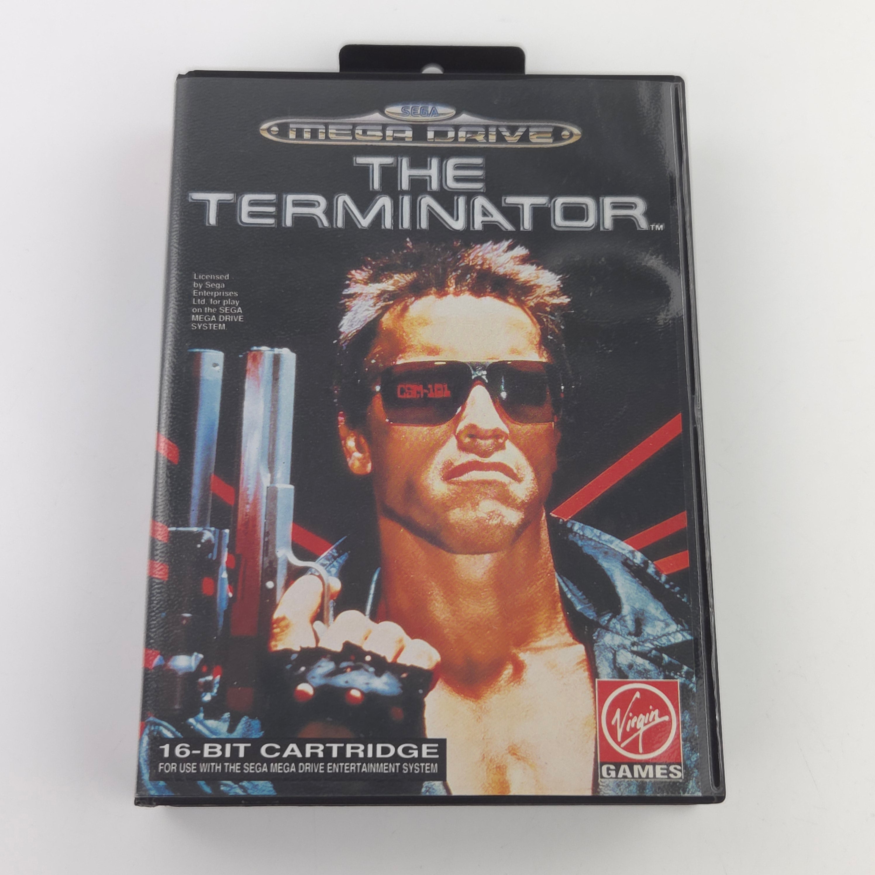 Sega Mega Drive Spiel The Terminator MD Anleitung OVP PAL