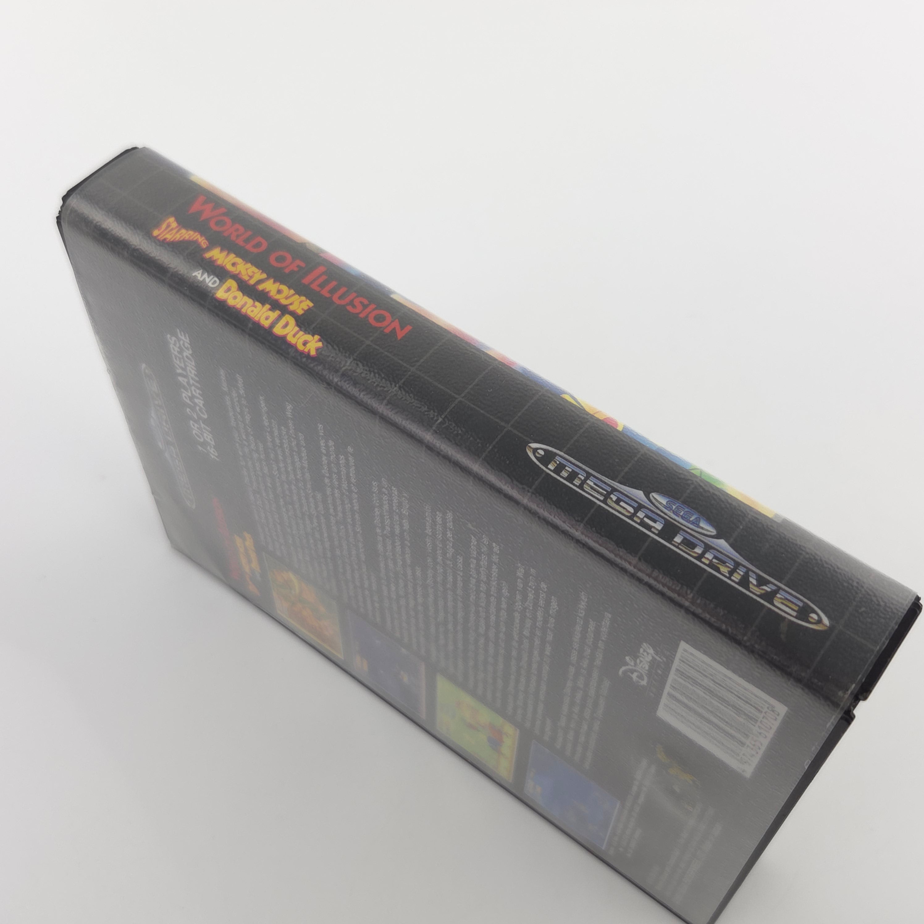 Sega Mega Drive Spiel World of illusion MD OVP PAL EUR
