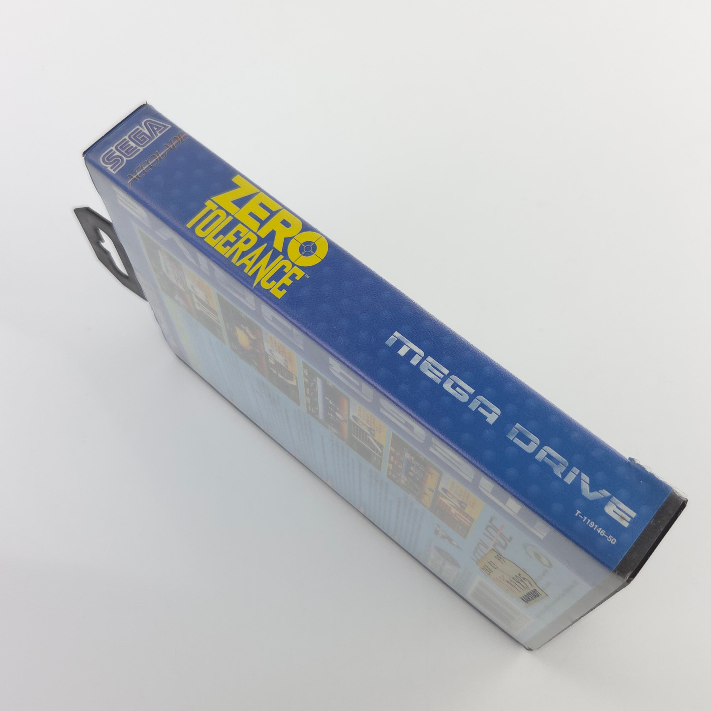 Sega Mega Drive Spiel Zero Tolerance MD OVP PAL EUR MD
