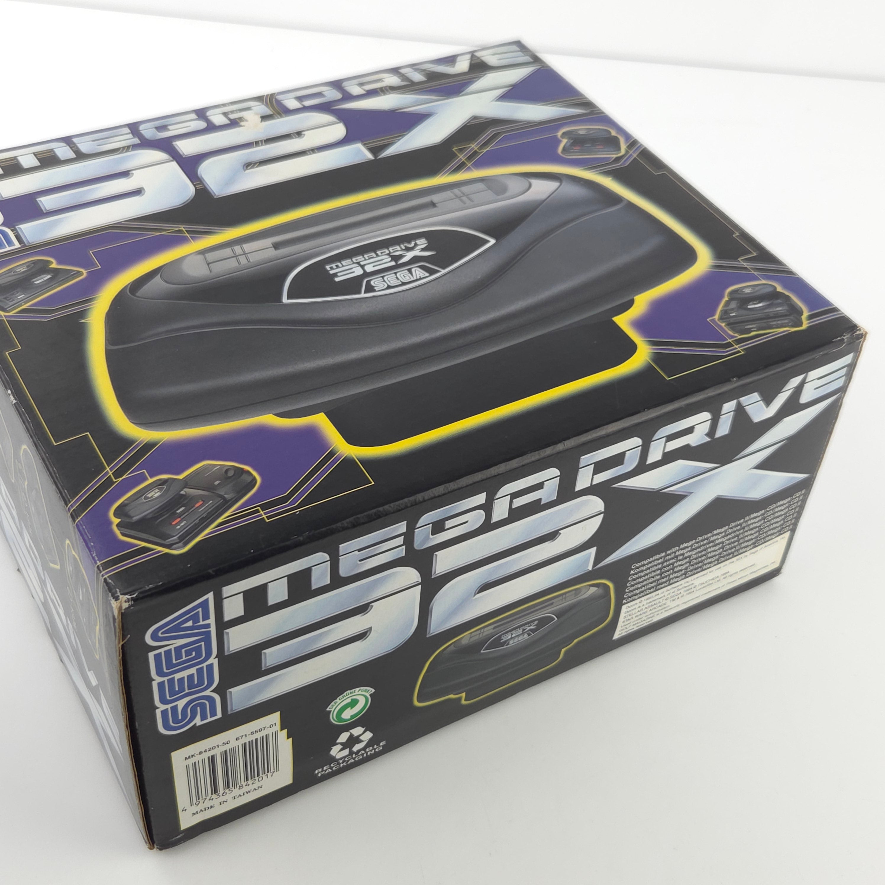 Sega Mega Drive Zubehör 32X Adapter OVP PAL EUR