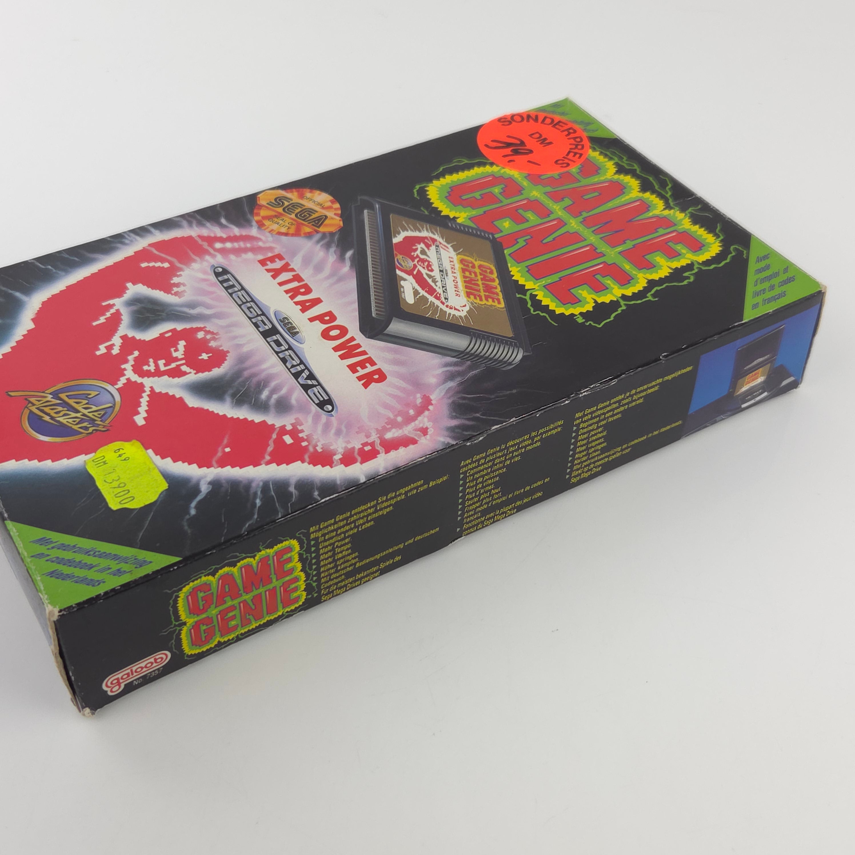 Sega Mega Drive Zubehör Game Genie Cheatmodul Neu