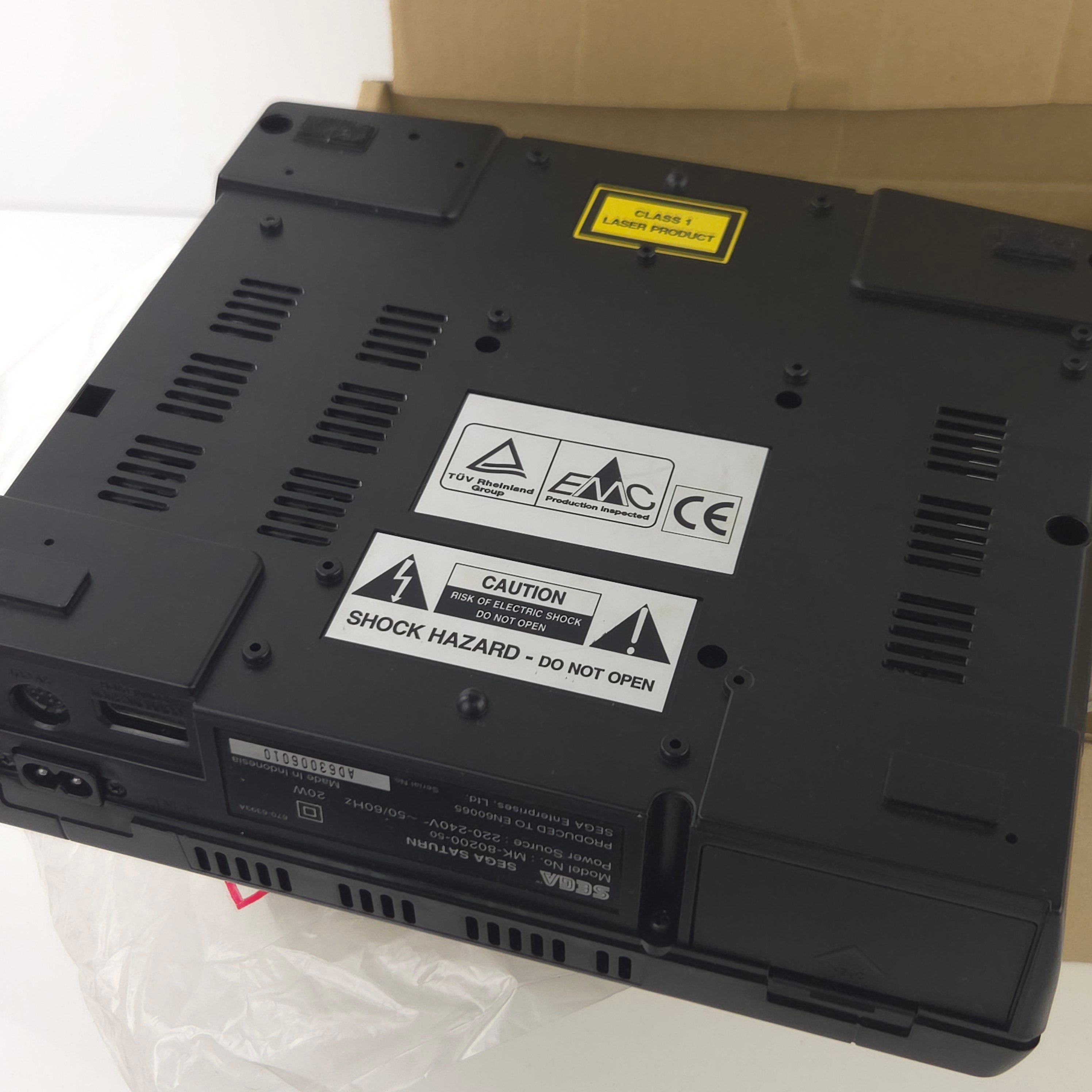 Sega Saturn Konsole OVP Controller Original Zubehör