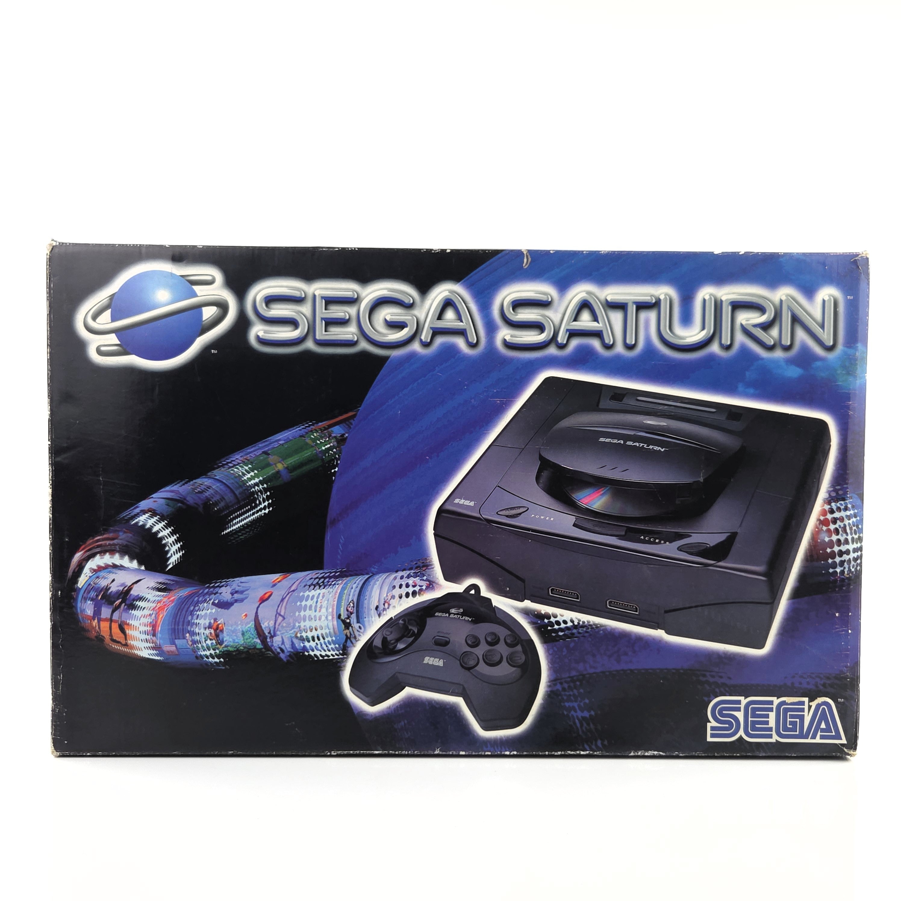 Sega Saturn Konsole OVP Controller Original Zubehör