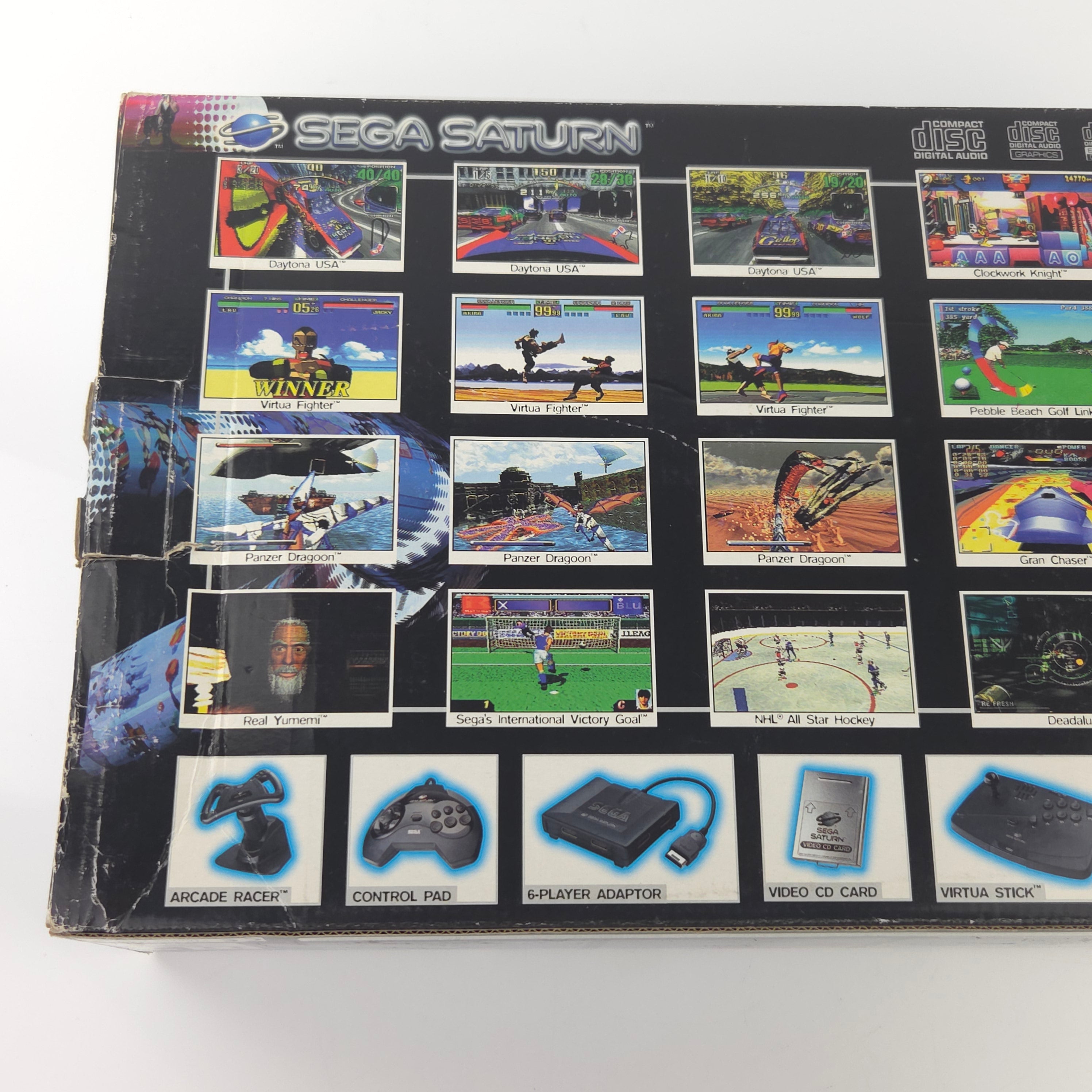 Sega Saturn Konsole OVP Controller Original Zubehör