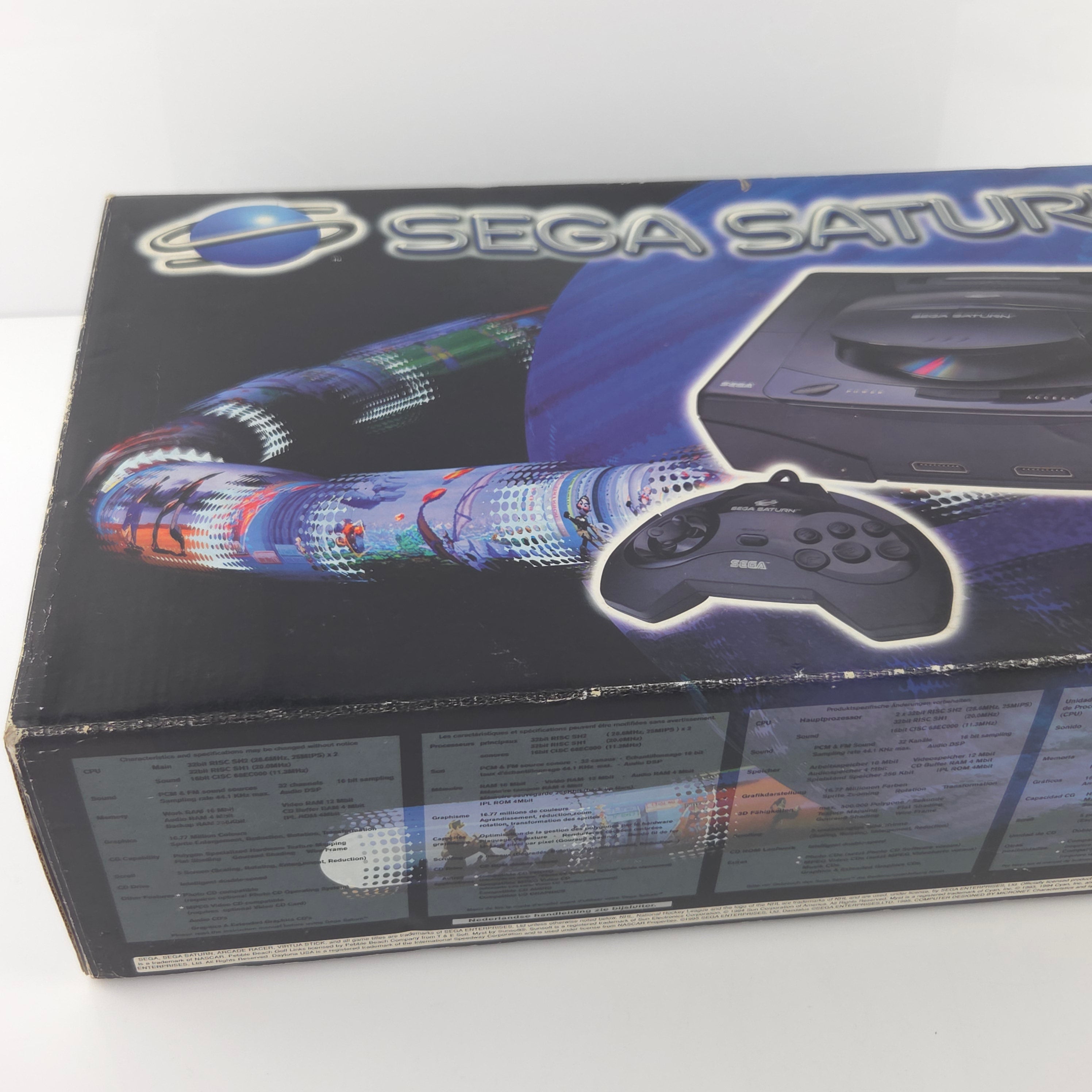 Sega Saturn Konsole OVP Controller Original Zubehör