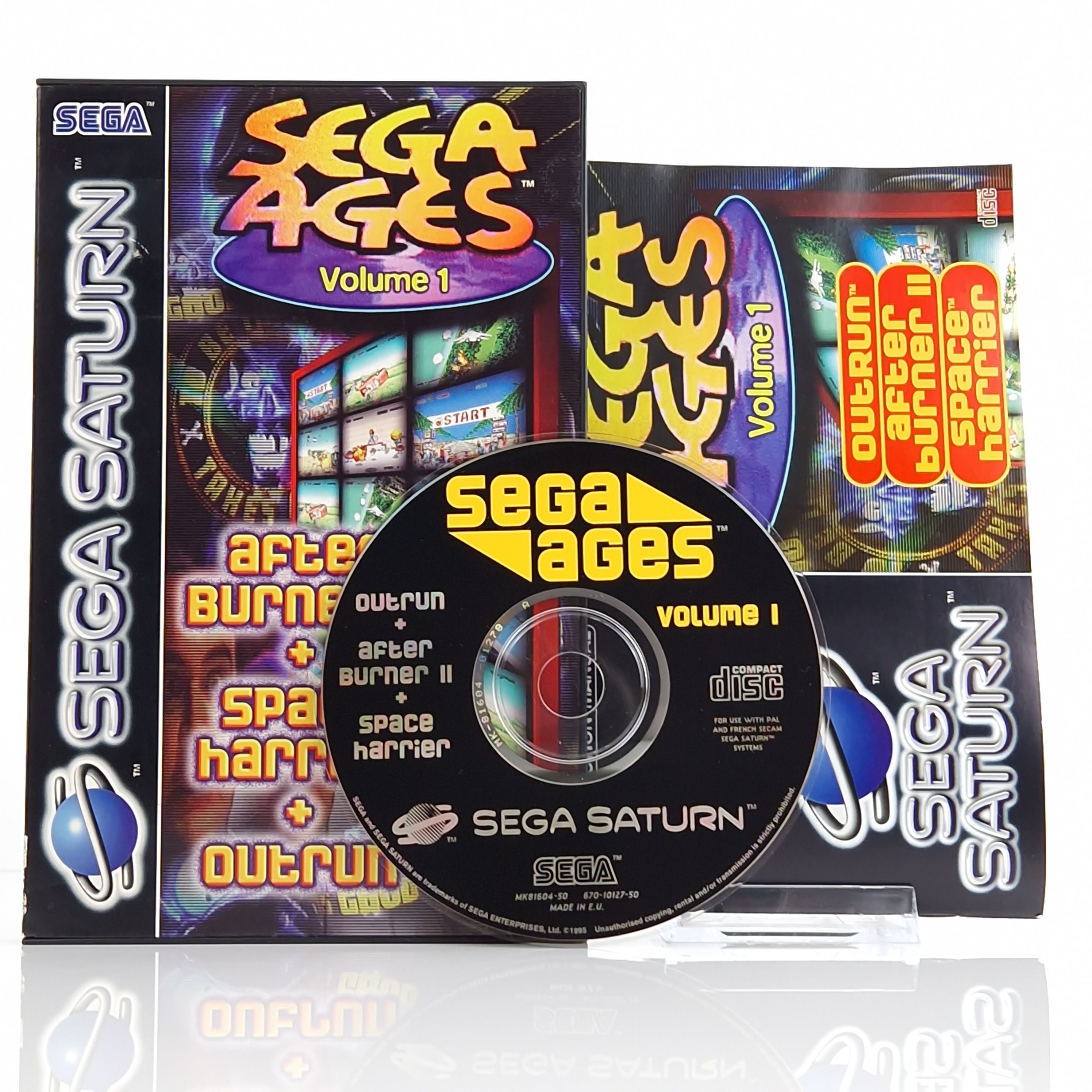 Sega Saturn Spiel – Sega Ages Volume 1 (OVP sehr gut)
