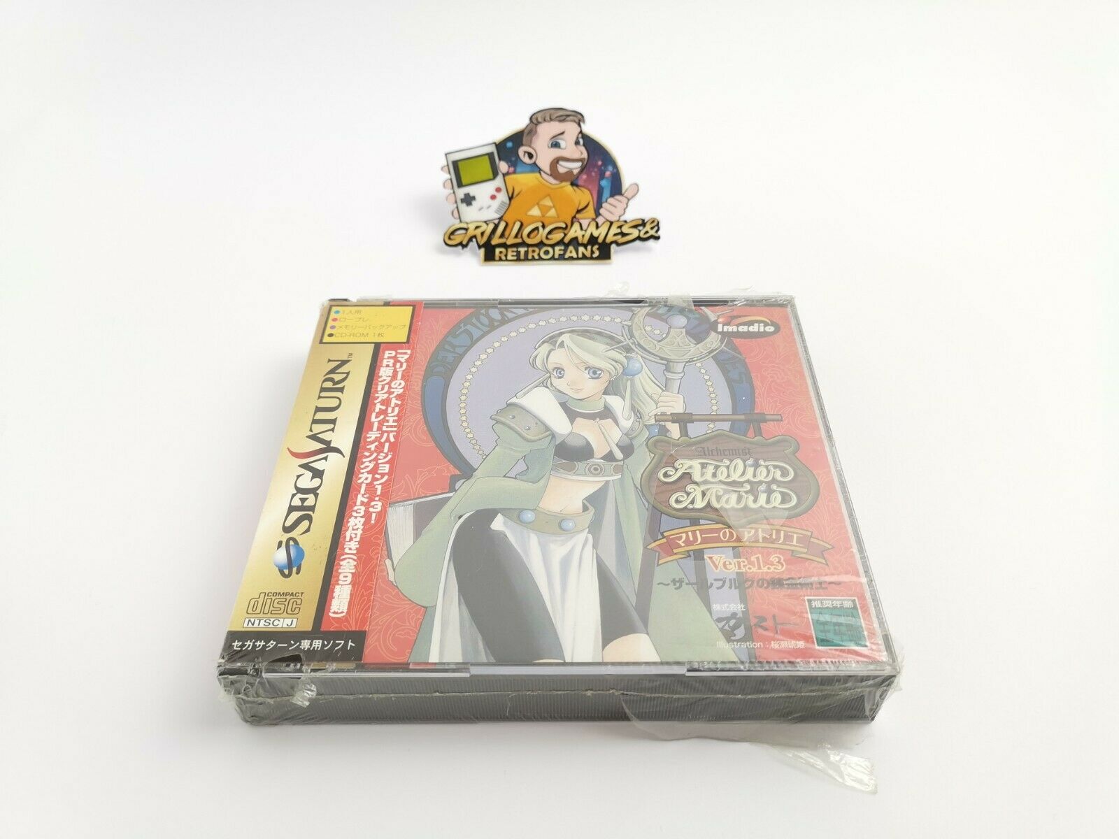 Sega Saturn Spiel – Alchemist Atelier Marie NTSC-J Neu