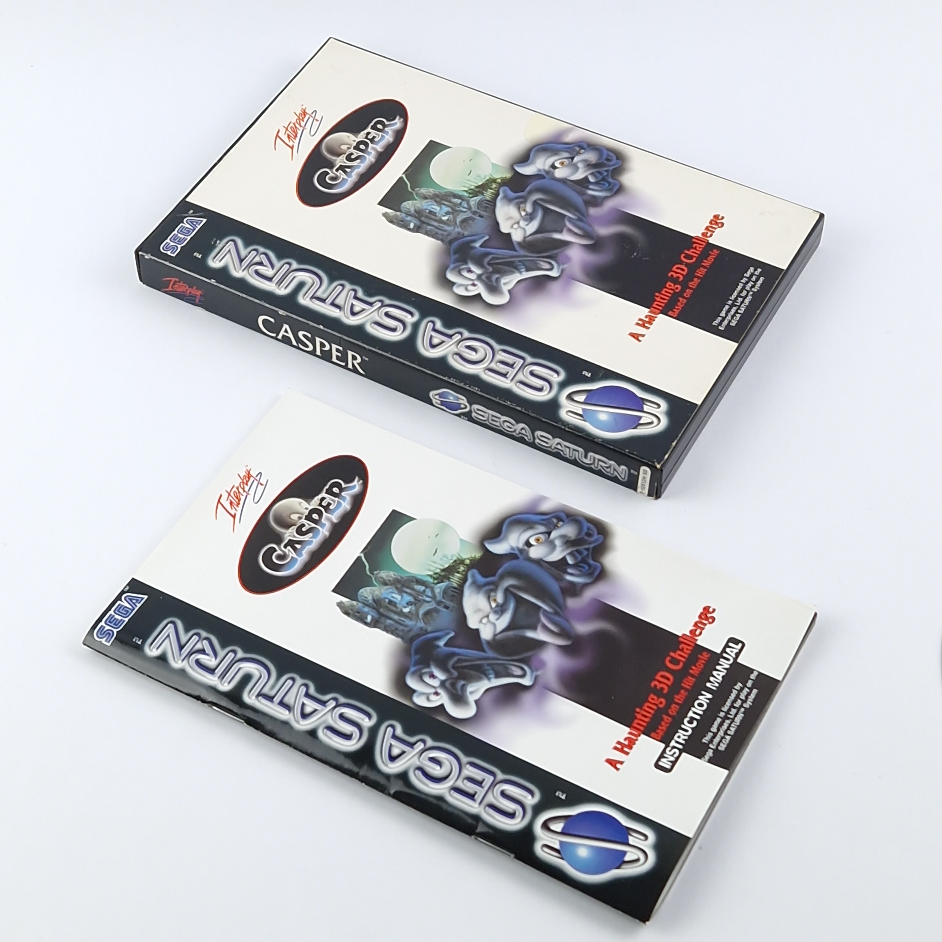 Sega Saturn Spiel – Casper Haunting 3D Challenge (PAL OVP)