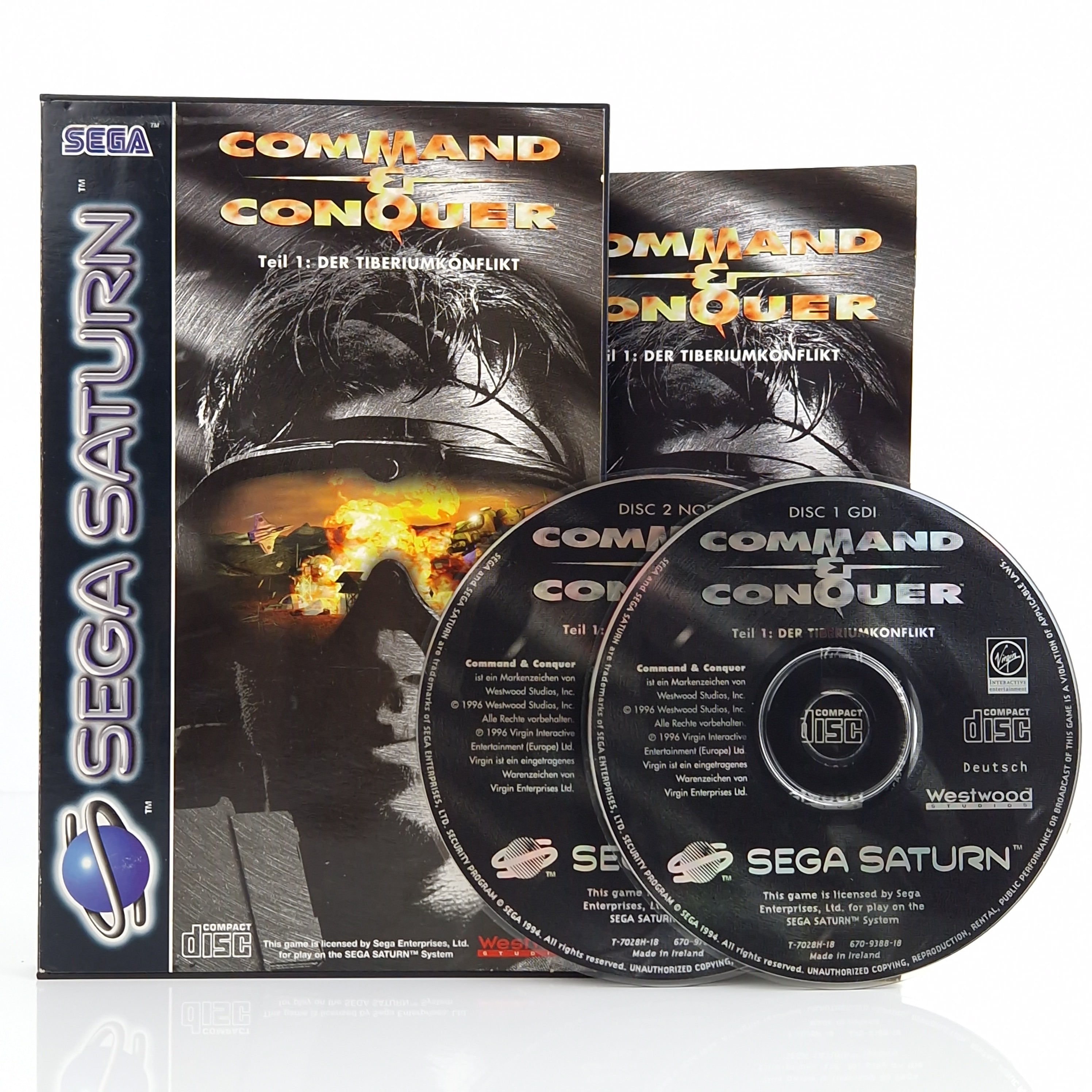 Sega Saturn Spiel – Command and Conquer Teil 1 OVP PAL