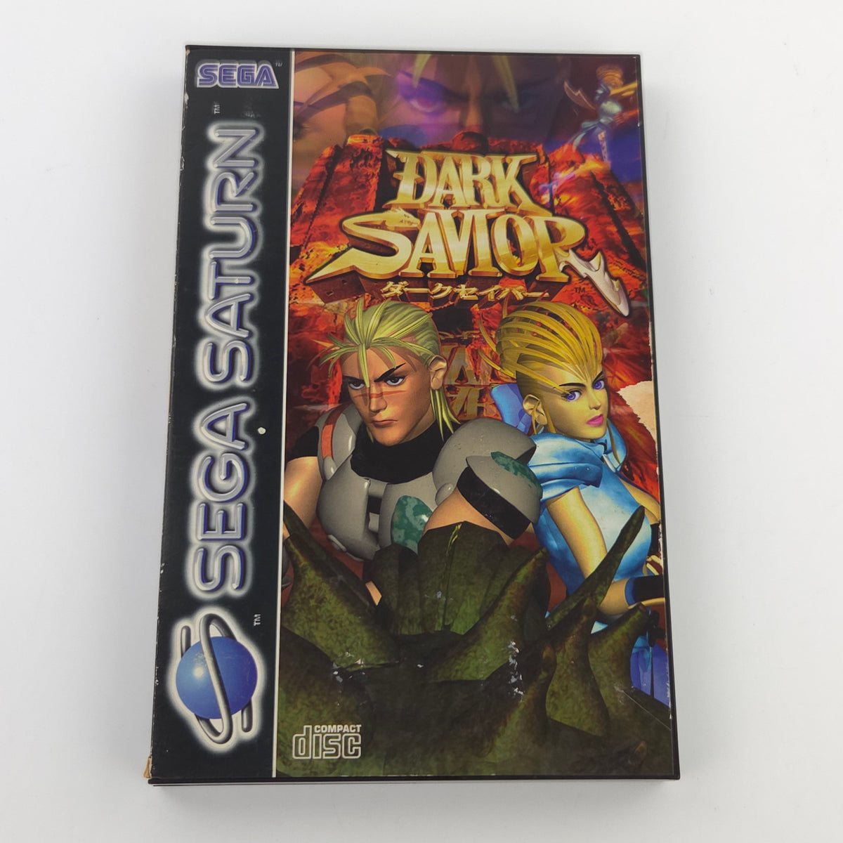 Sega Saturn Spiel Dark Savior OVP PAL