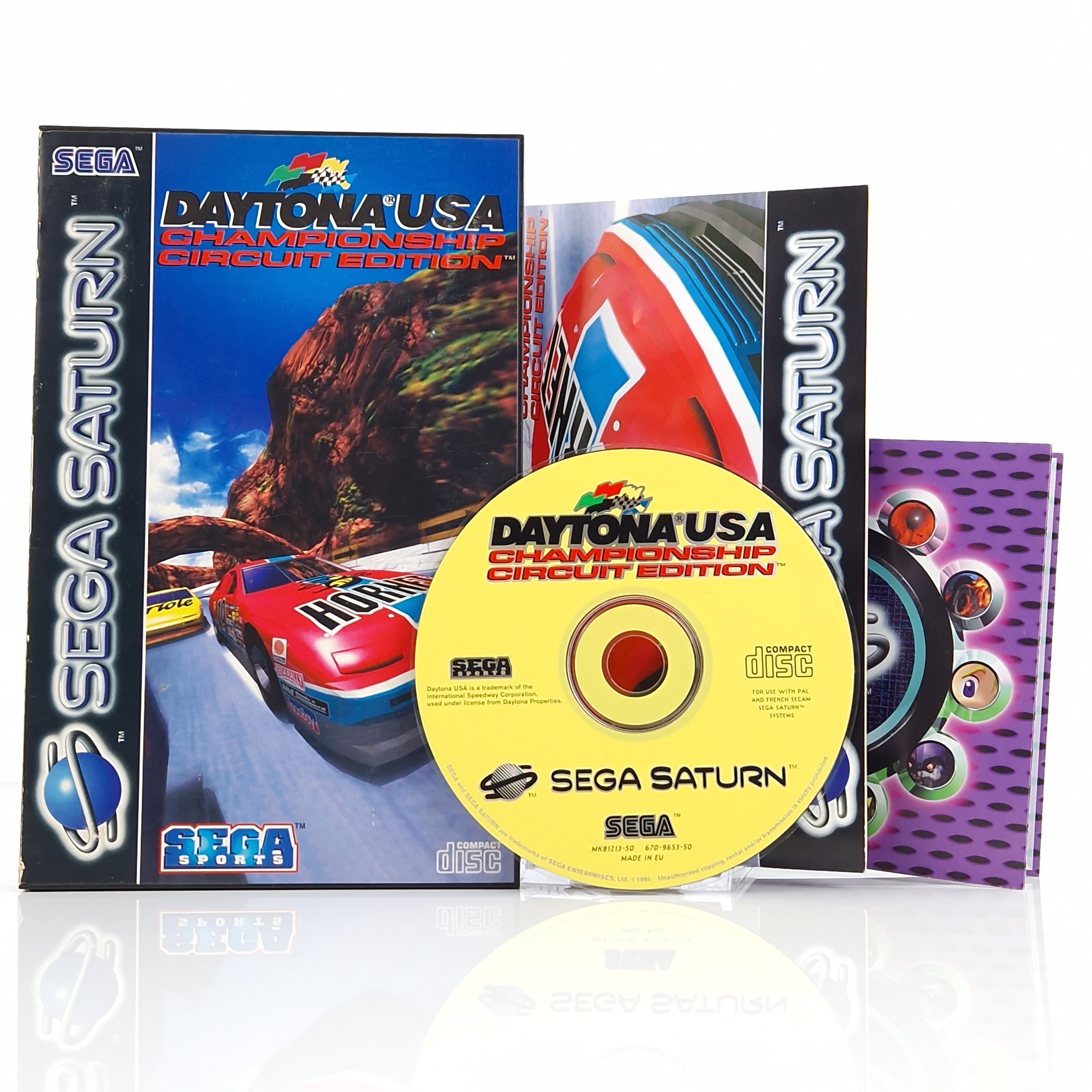 Sega Saturn Spiel – Daytona USA Championship Circuit PAL