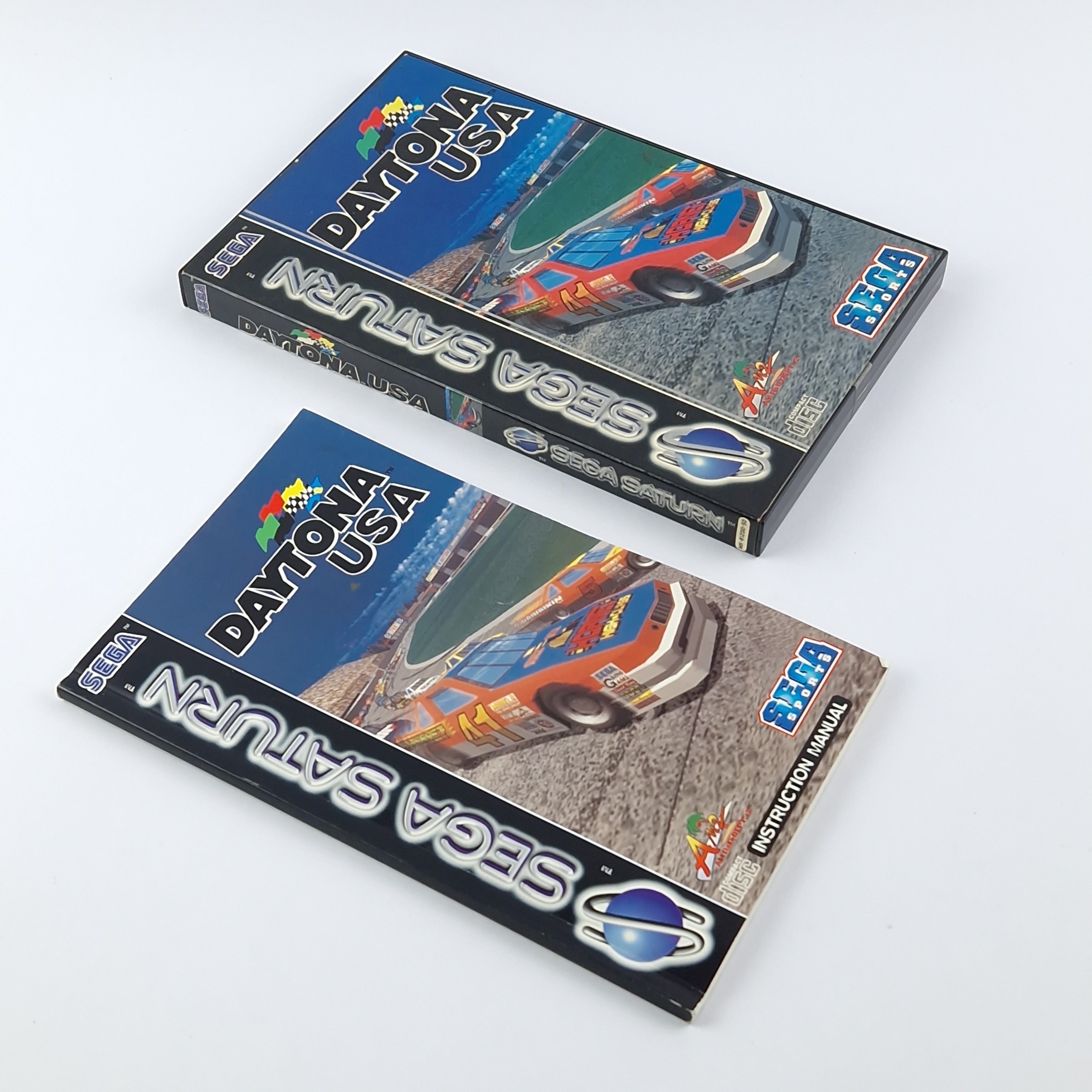 Sega Saturn Spiel – Daytona USA OVP PAL SEGA Sports