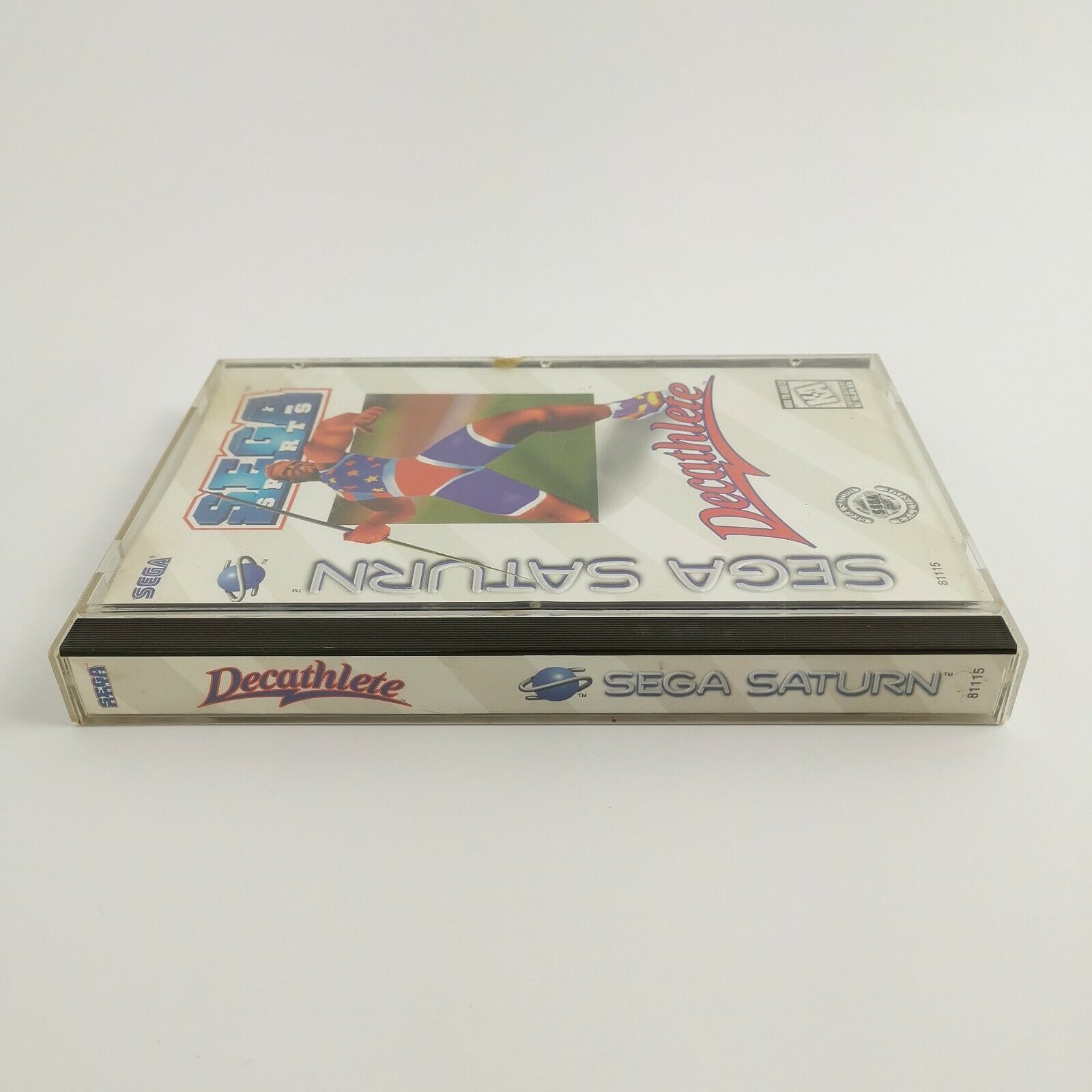 Sega Saturn Spiel – Decathlete Sega Sports (NTSC-U/C OVP)