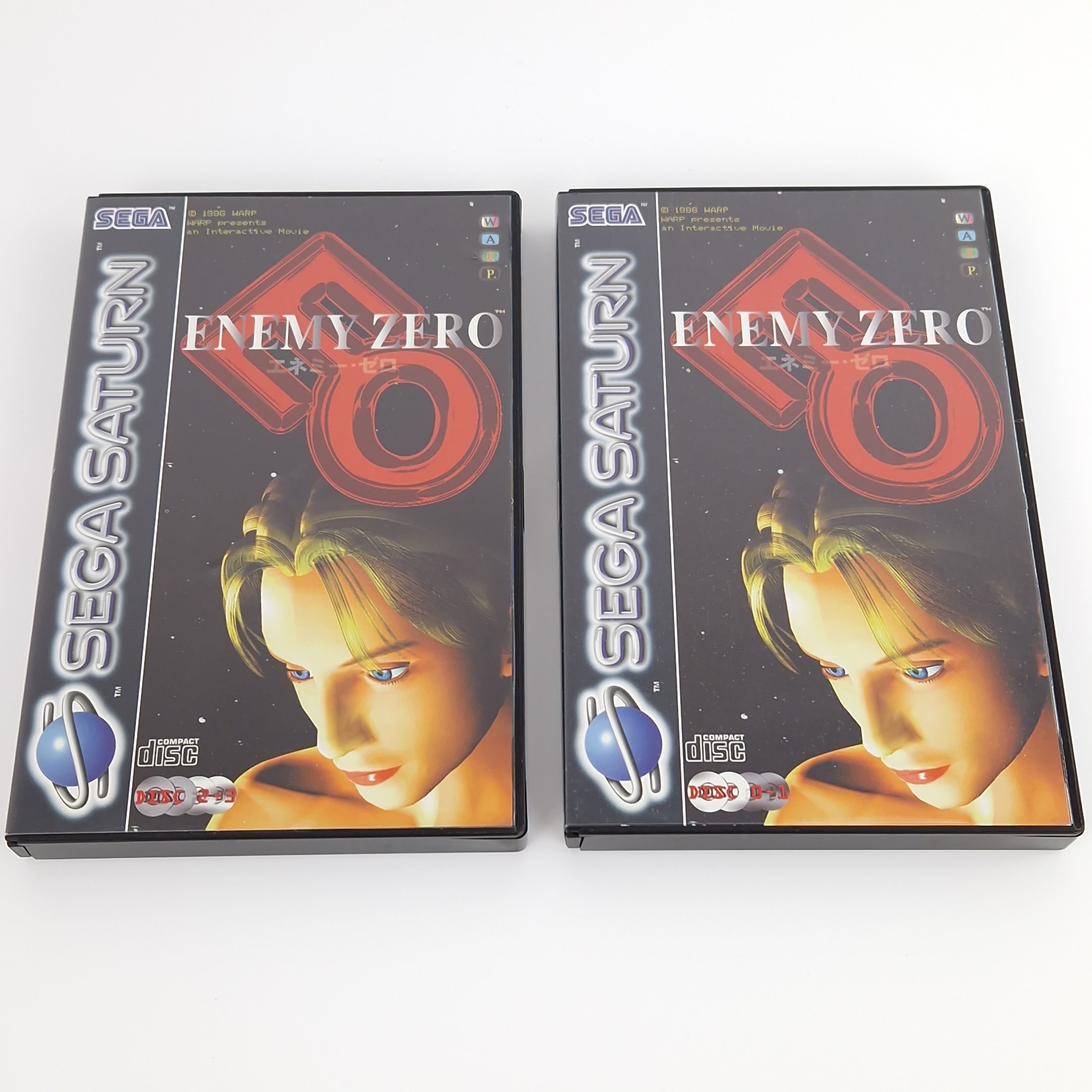 Sega Saturn Spiel – Enemy Zero OVP PAL CD Anleitung
