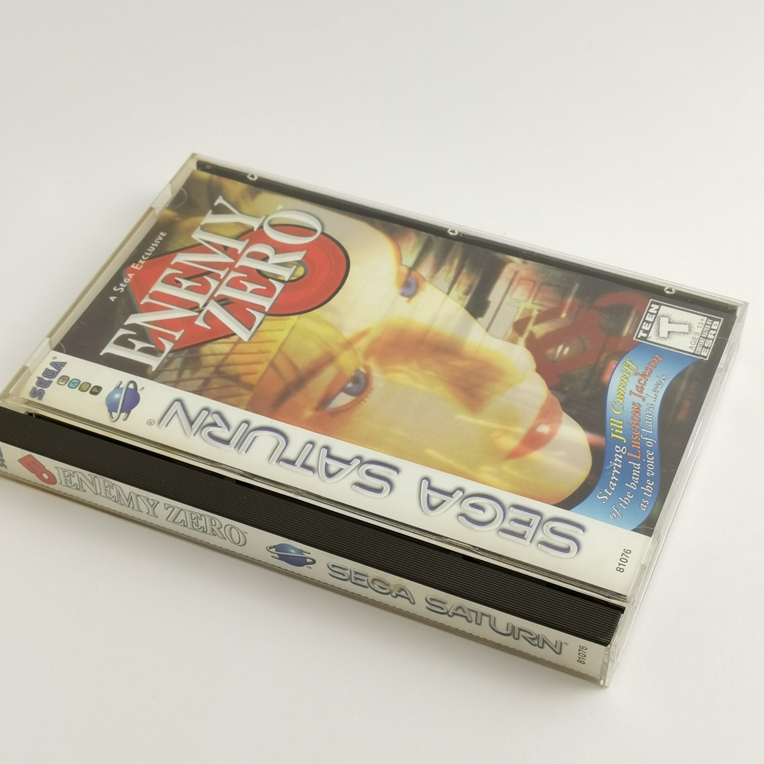 Sega Saturn Spiel – Enemy Zero OVP Anleitung NTSC USA