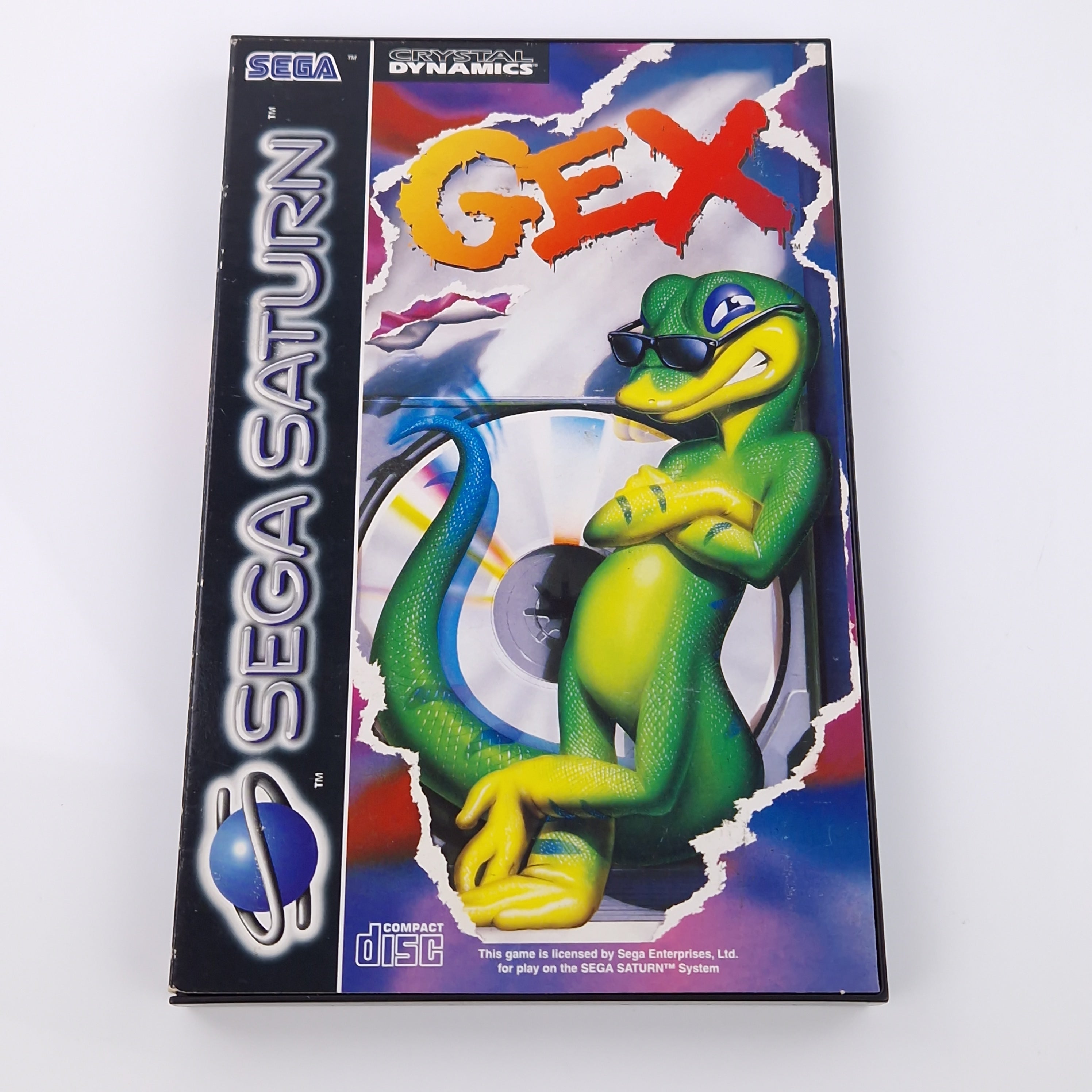 Sega Saturn Spiel – GEX mit OVP und Anleitung PAL